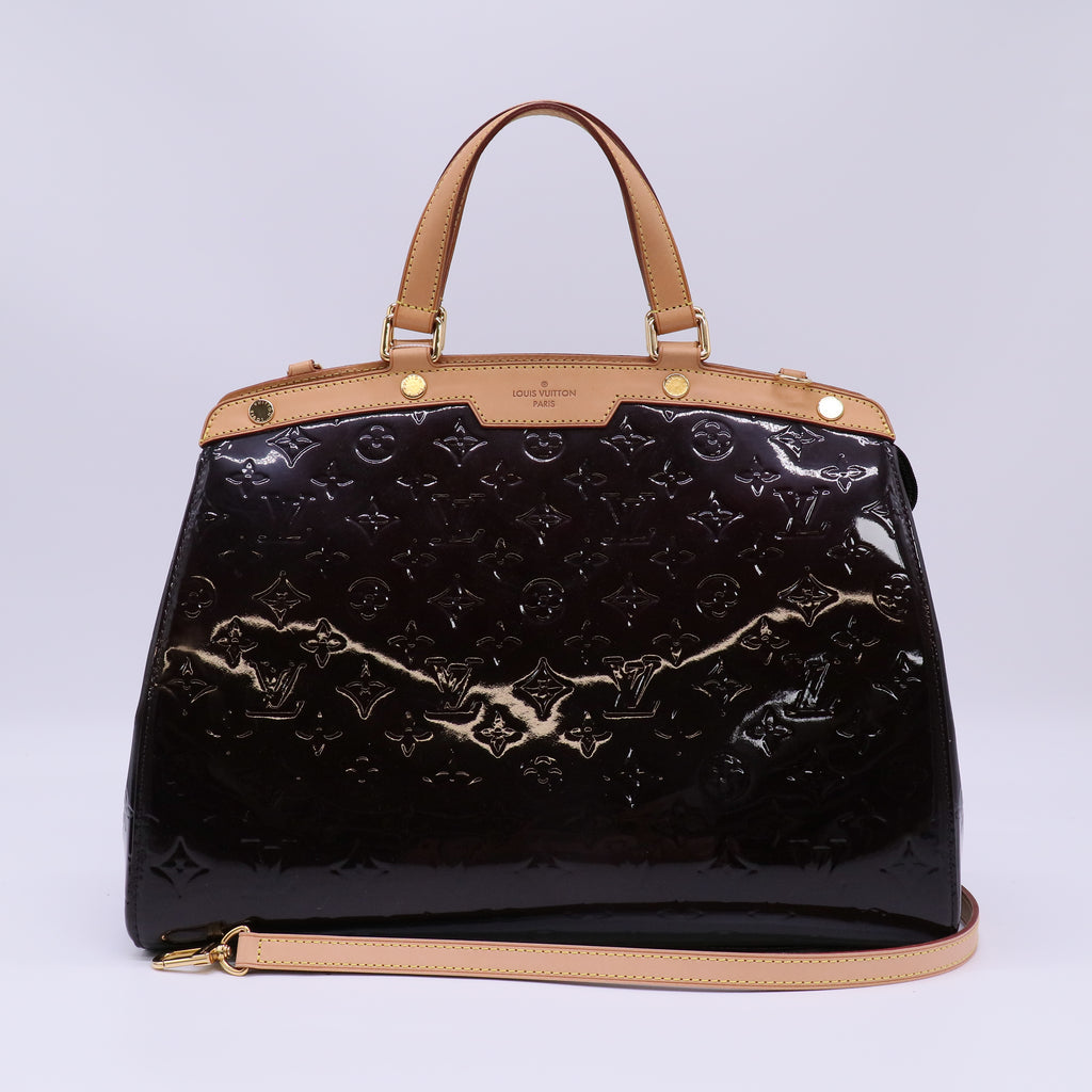 Louis Vuitton Monogram Vernis Brea MM Bag Twins LDJ4766