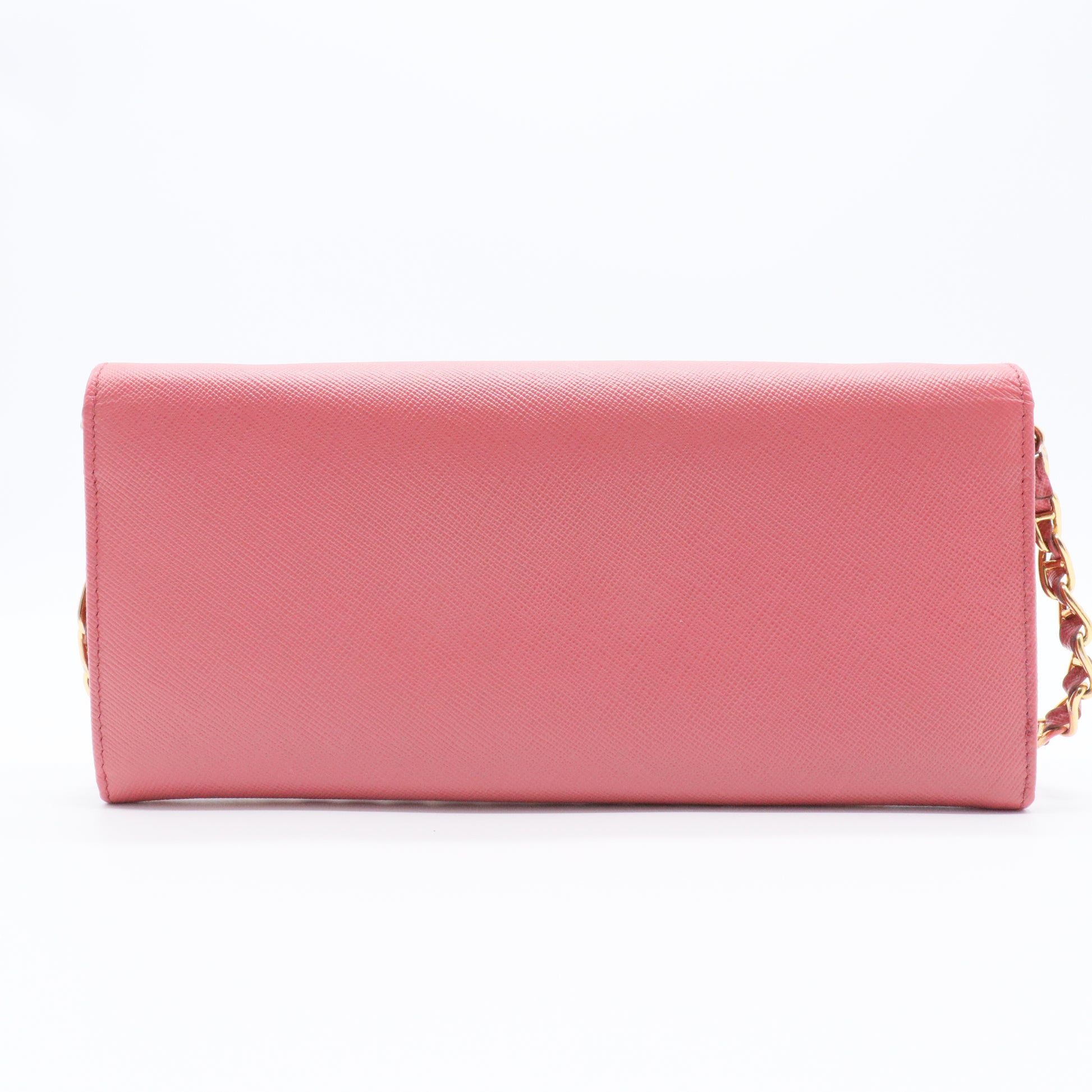 Saffiano Metal Continental Flap Wallet