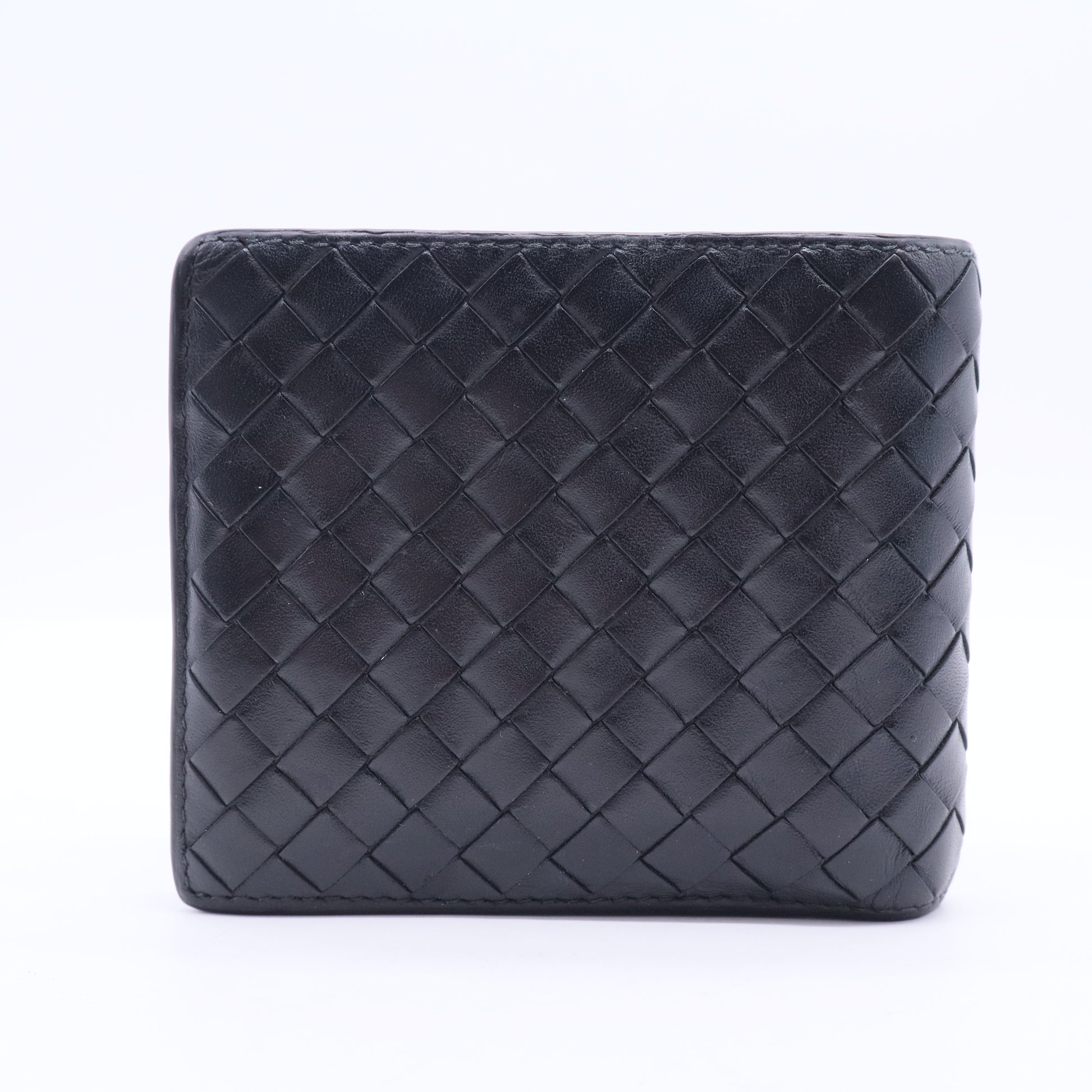 Intrecciato Leather Bifold Wallet Intrecciato Weave Bifold Wallet W20052