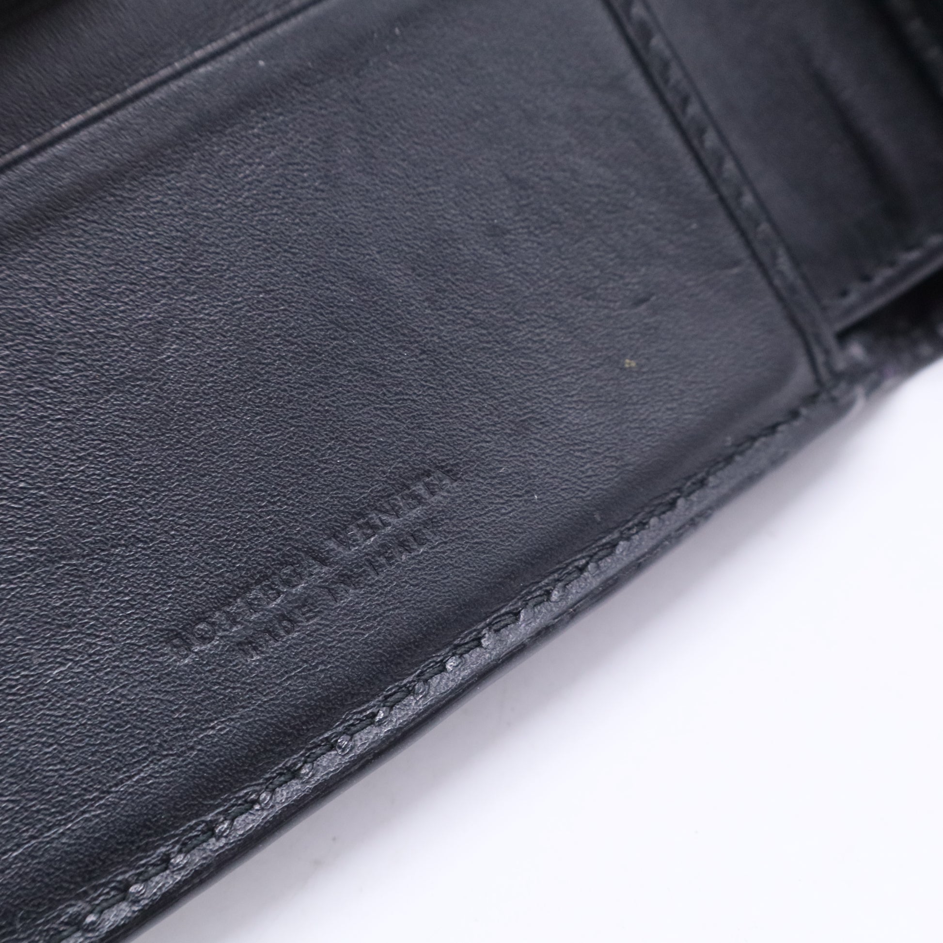 Intrecciato Leather Bifold Wallet Intrecciato Weave Bifold Wallet W20052