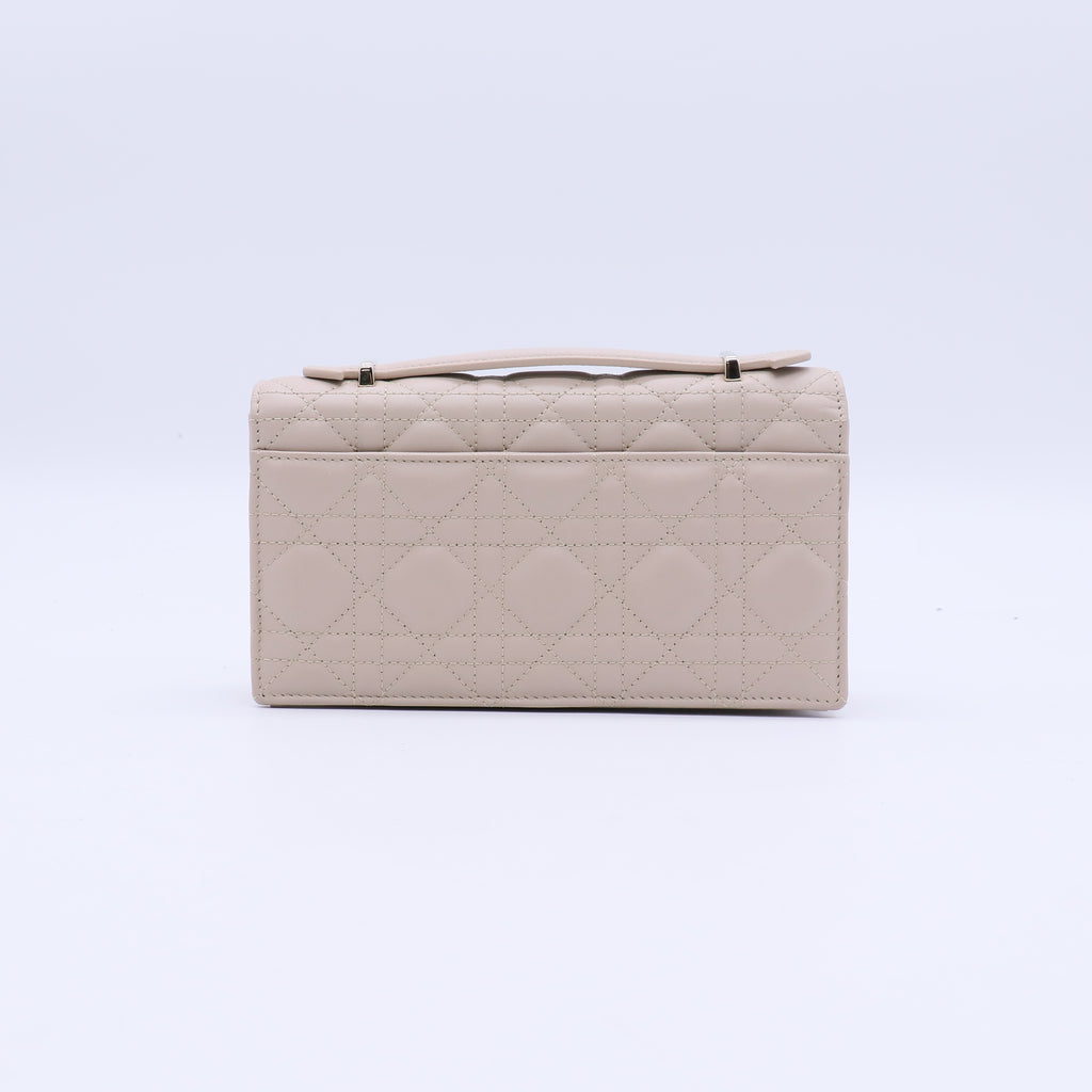 My Dior Daily Pouch with Chain Black Cannage Lambskin twins LDJ3907