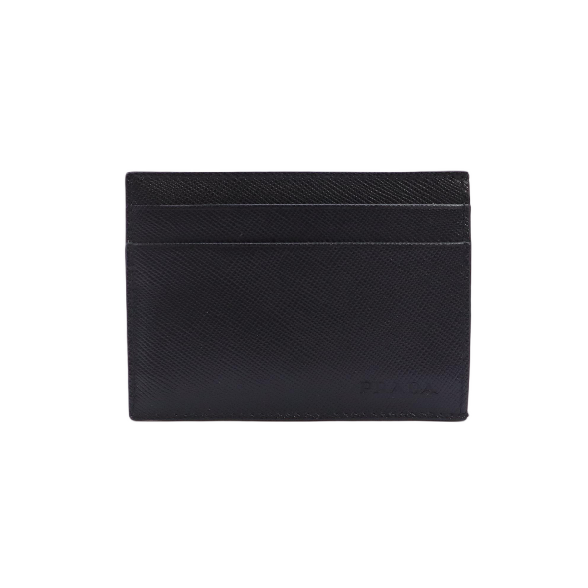 Saffiano Metal Leather Card Holder W23509