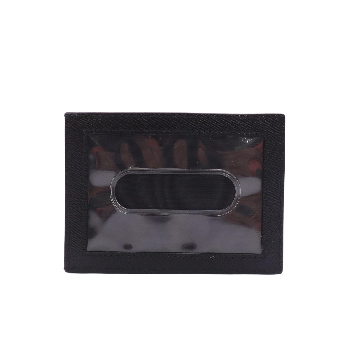 Saffiano Metal Leather Card Holder W23509