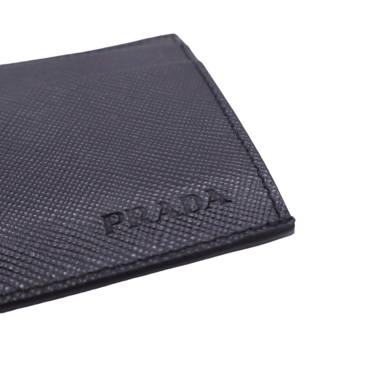 Saffiano Metal Leather Card Holder W23509