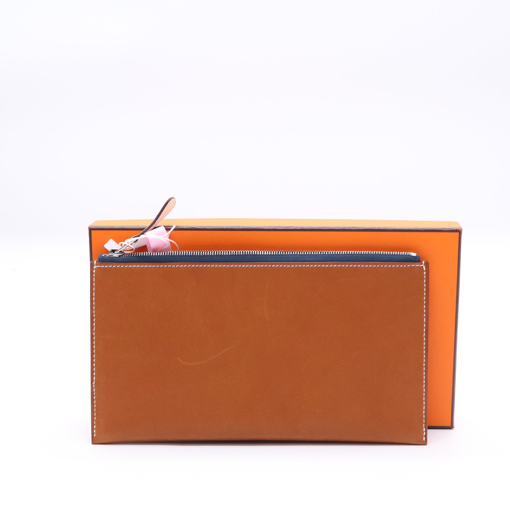 Hermes Roo Roo Pouch Togo and Epsom Twins LDJ3842