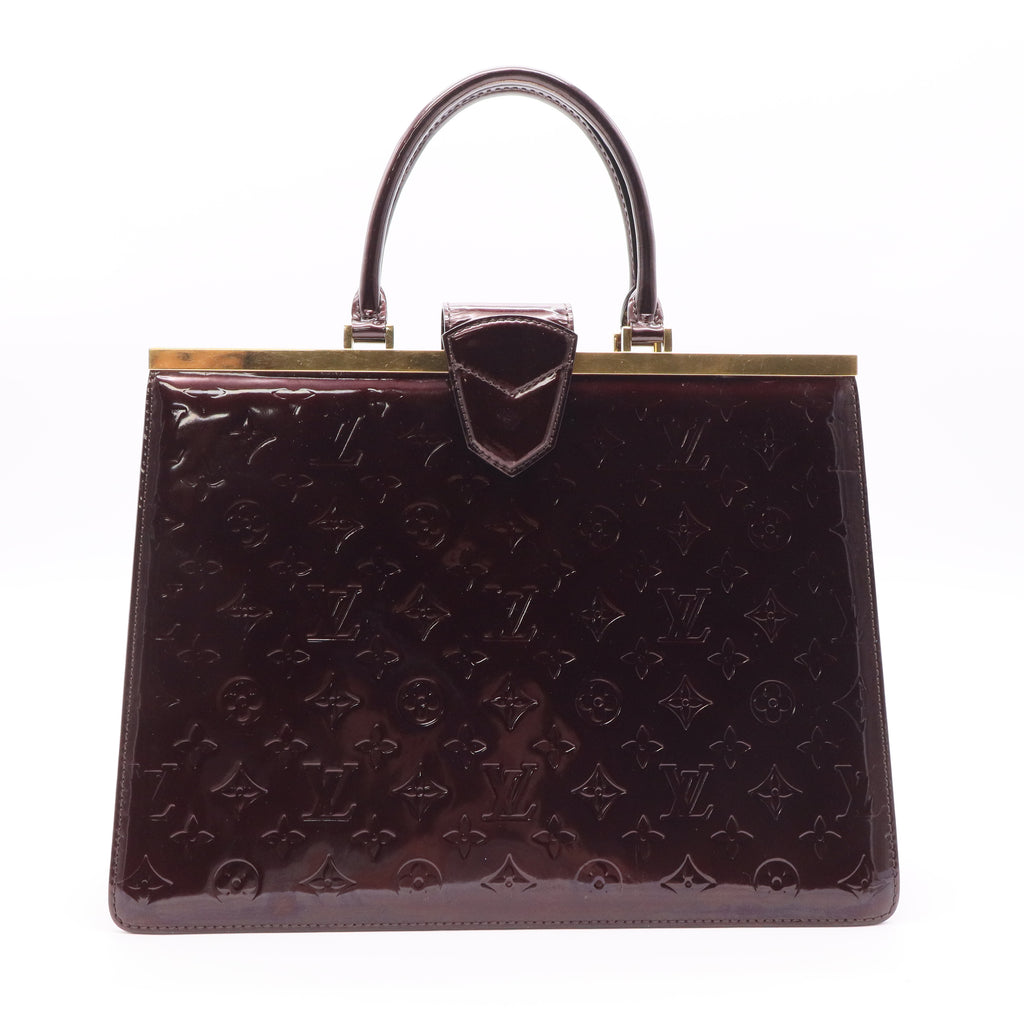 Deesse Handbag Monogram Vernis GM twins