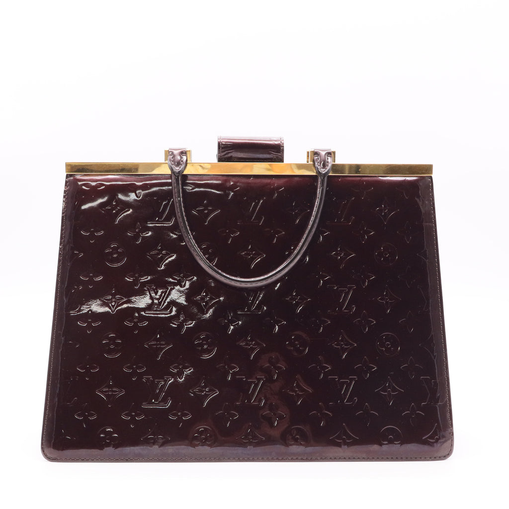 Deesse Handbag Monogram Vernis GM twins