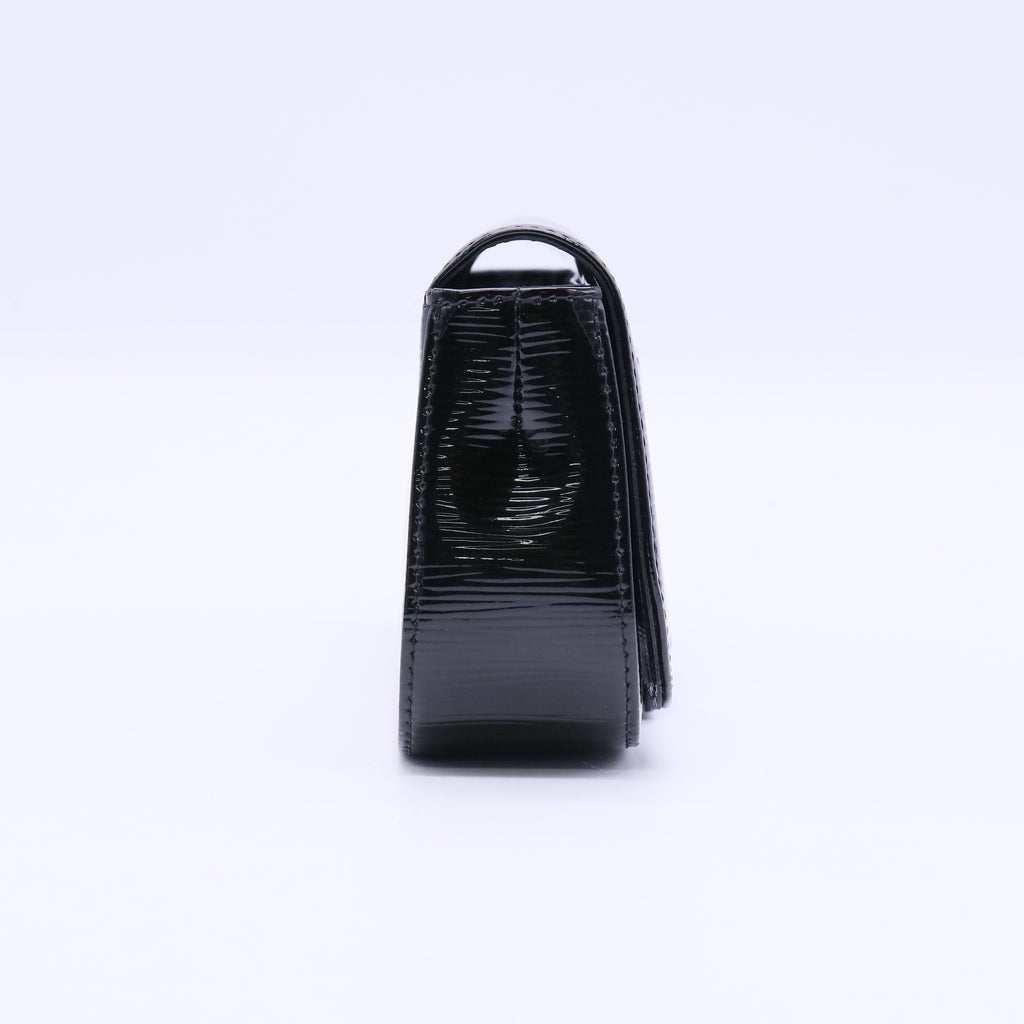 Louis Vuitton Black Electric Epi Leather Pochette SoBe Clutch Bag twins LDJ3902