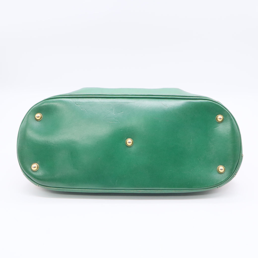 Gucci Crocodile-Trimmed GG Secret Top Handle Bag Twins LDJ3319