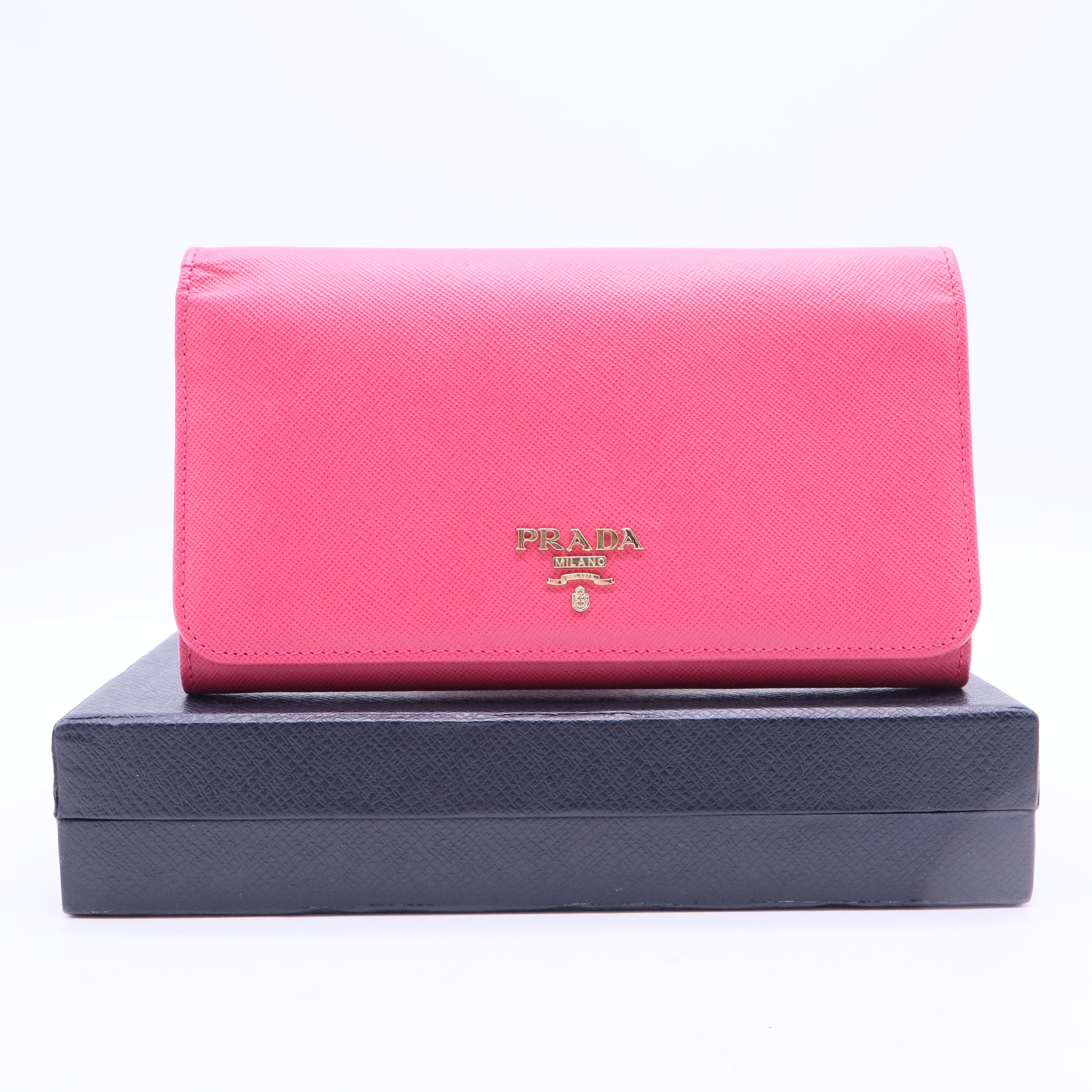 Saffiano Metal Leather Continental Wallet W20078