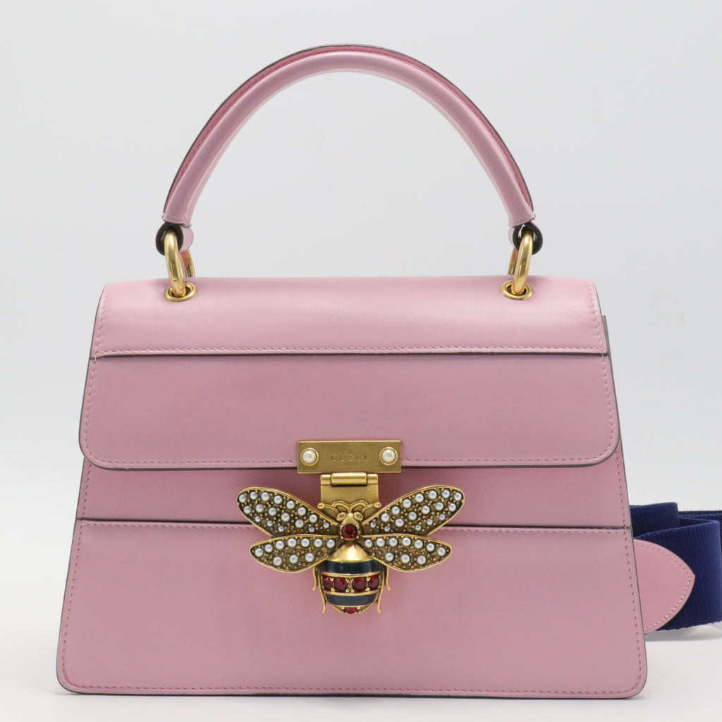 Queen Margaret Top Handle Bag Leather Small
