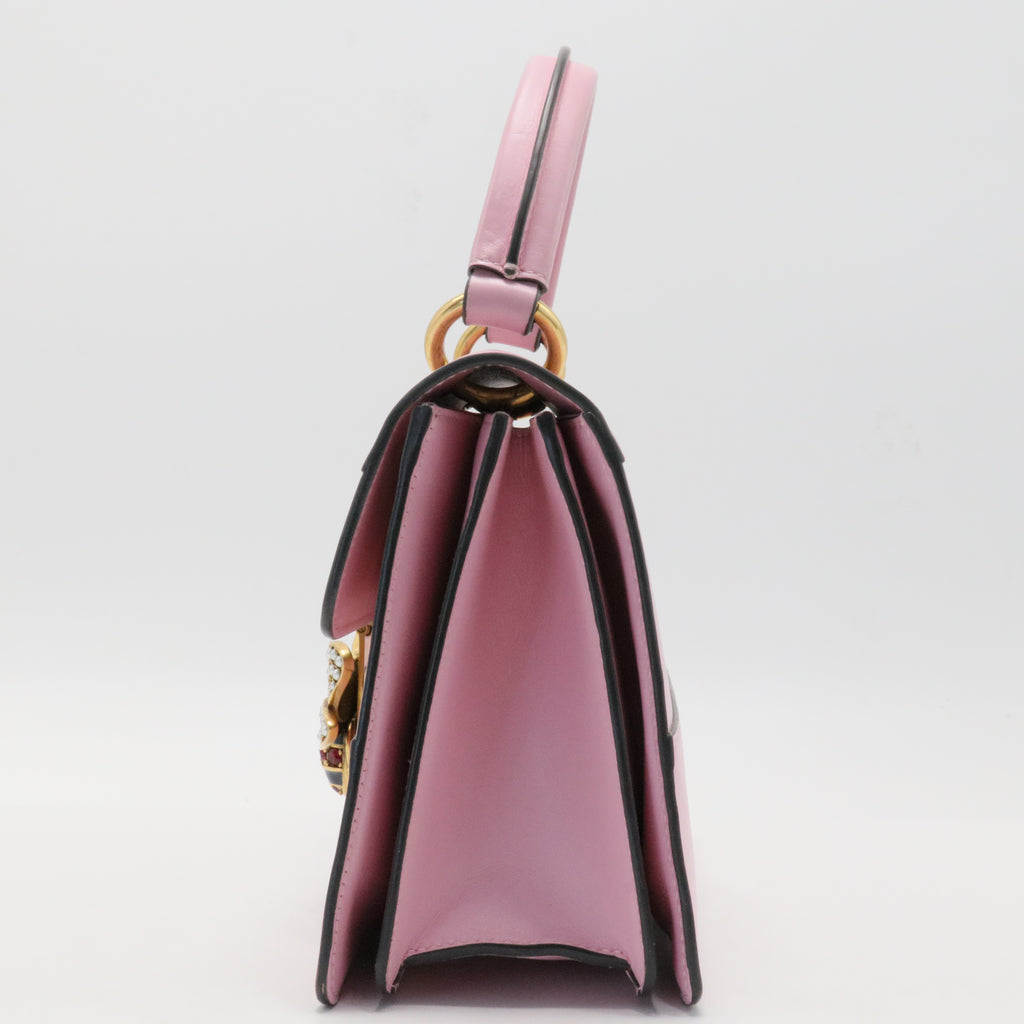 Queen Margaret Top Handle Bag Leather Small