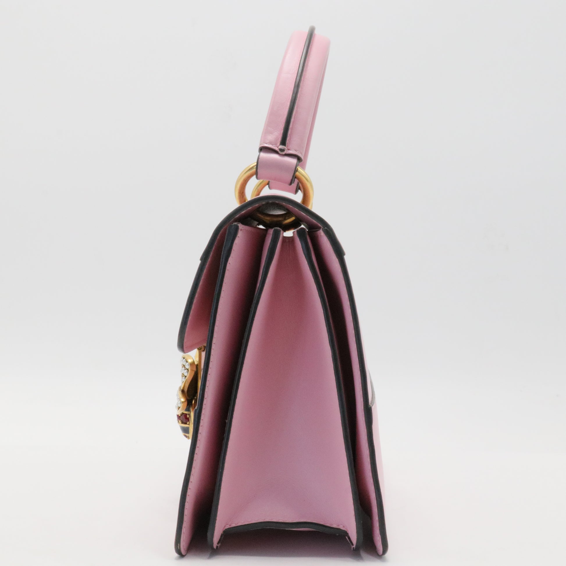 Queen Margaret Top Handle Bag Leather Small
