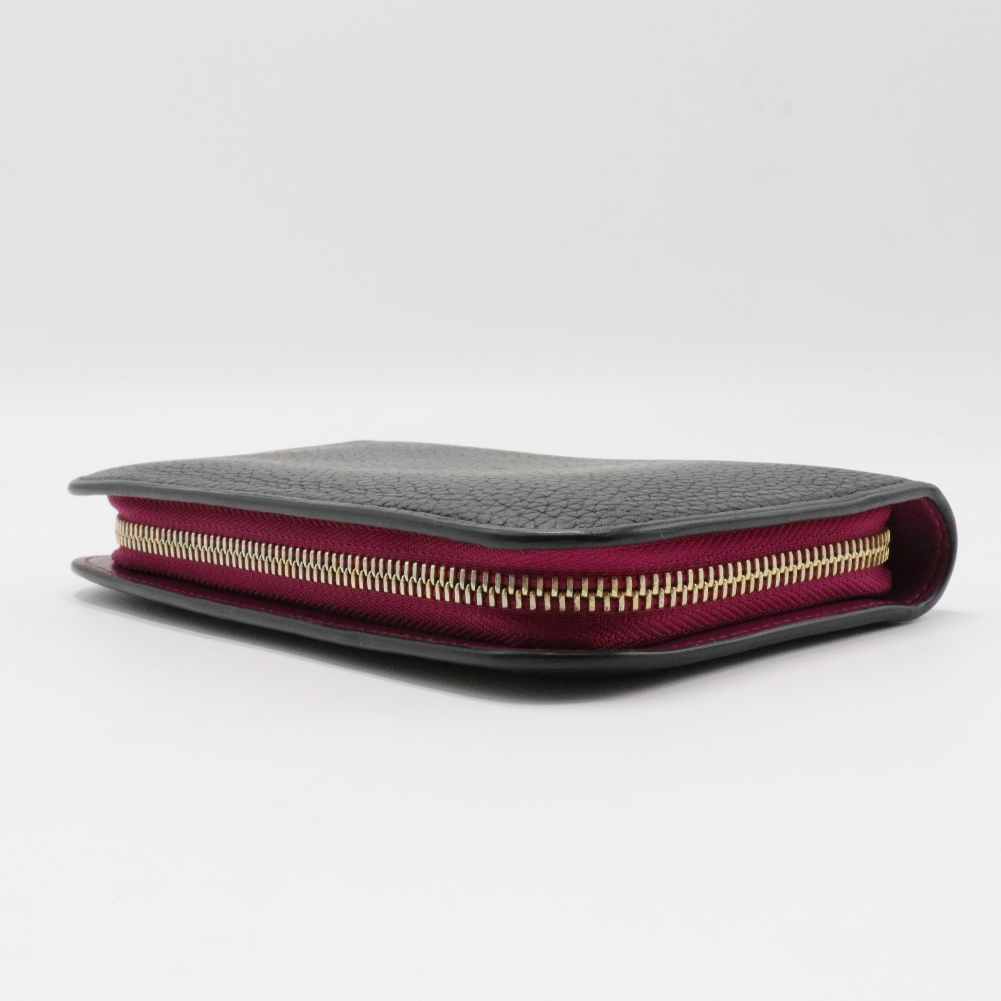 Leather Diorissimo Voyageur Zip Around Wallet