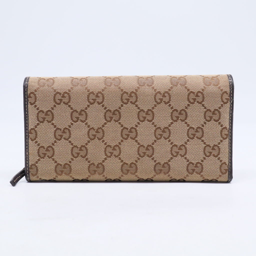 Monogram Lovely Heart Continental Wallet Brown