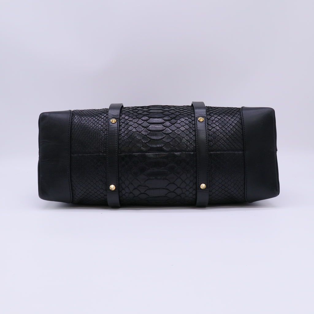Gucci Python Patti Tote Twins B22793