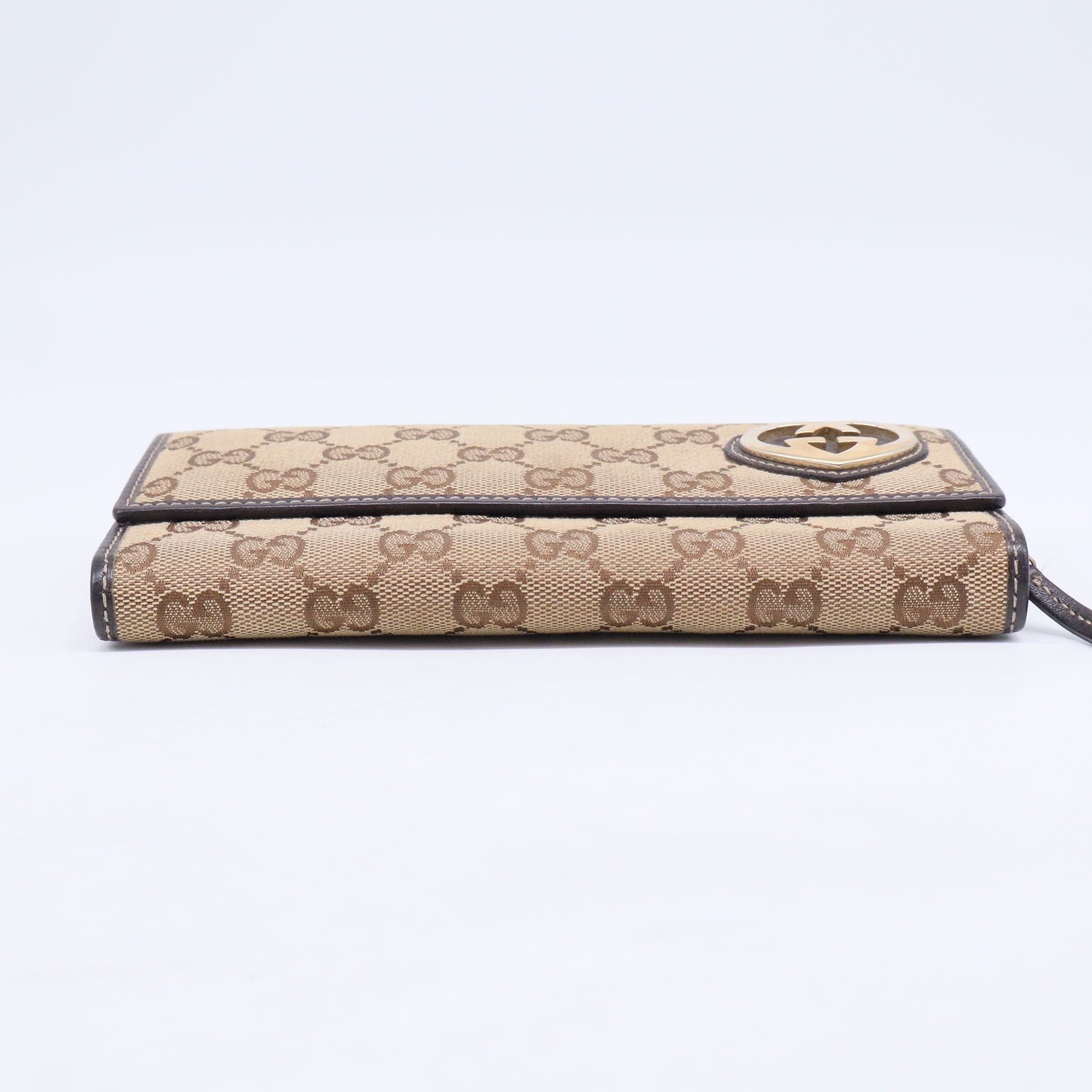 Monogram Lovely Heart Continental Wallet Brown