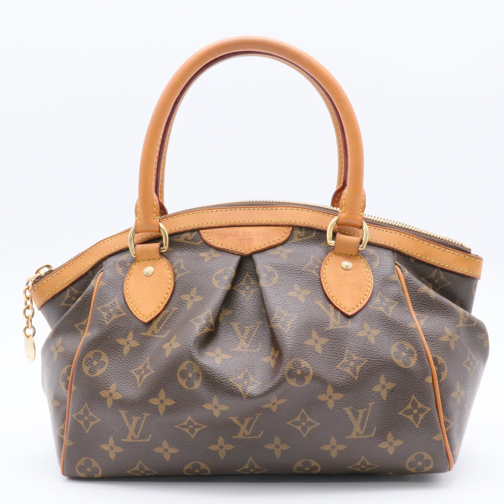 Tivoli PM Handbag Brown Monogram twins