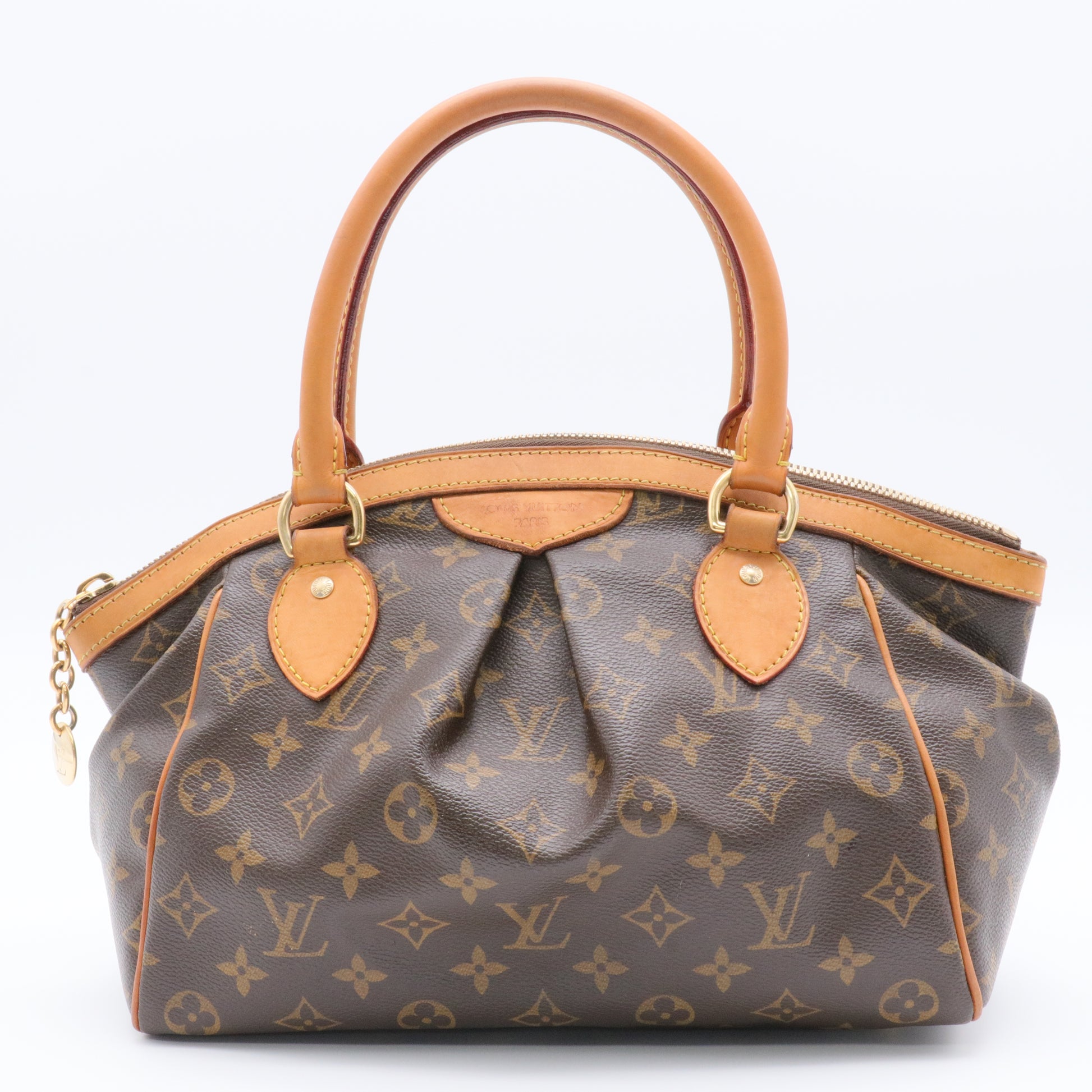 Tivoli PM Handbag Brown Monogram twins