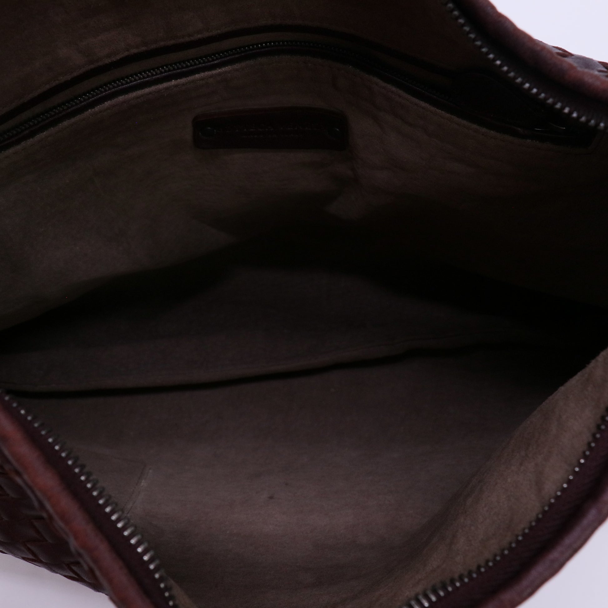 Bottega Veneta Burgundy Intrecciato Woven Nappa Leather Hobo Bag Twins LDJ4735