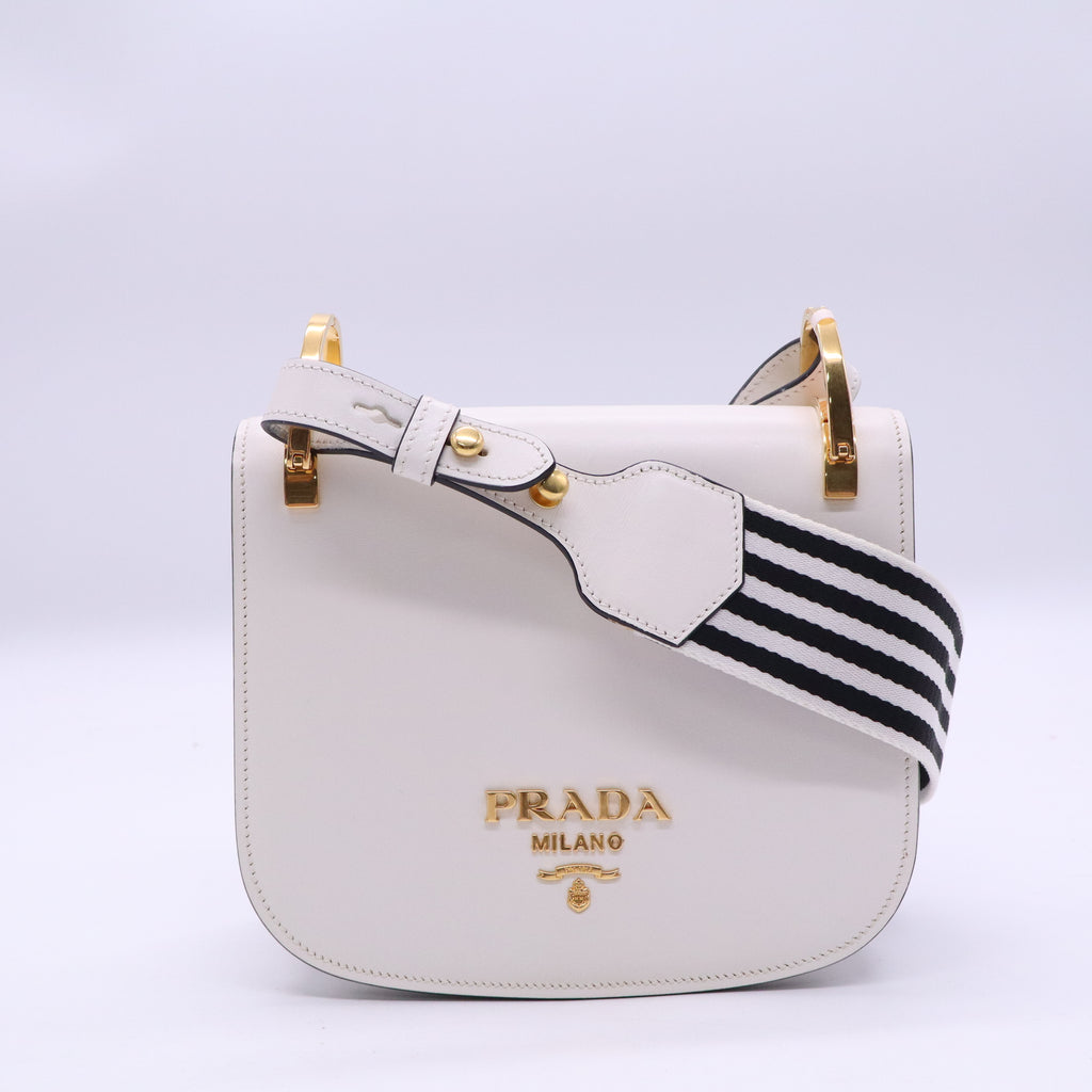 Pionniere Saddle Crossbody Bag City Calfskin Small  B21140
