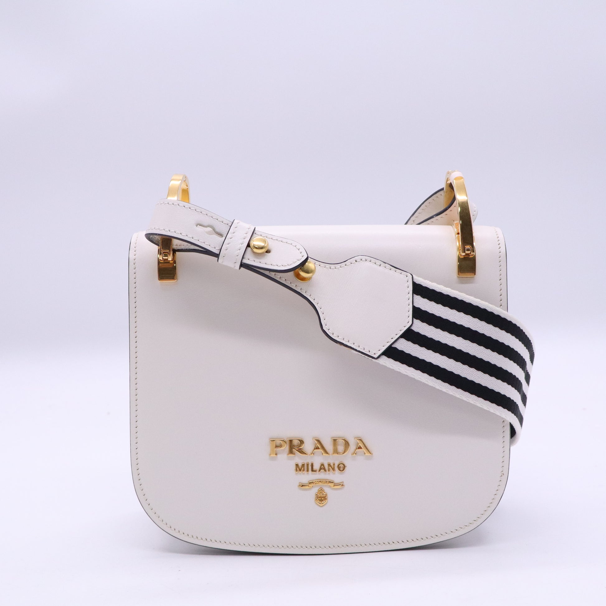 Pionniere Saddle Crossbody Bag City Calfskin Small  B21140