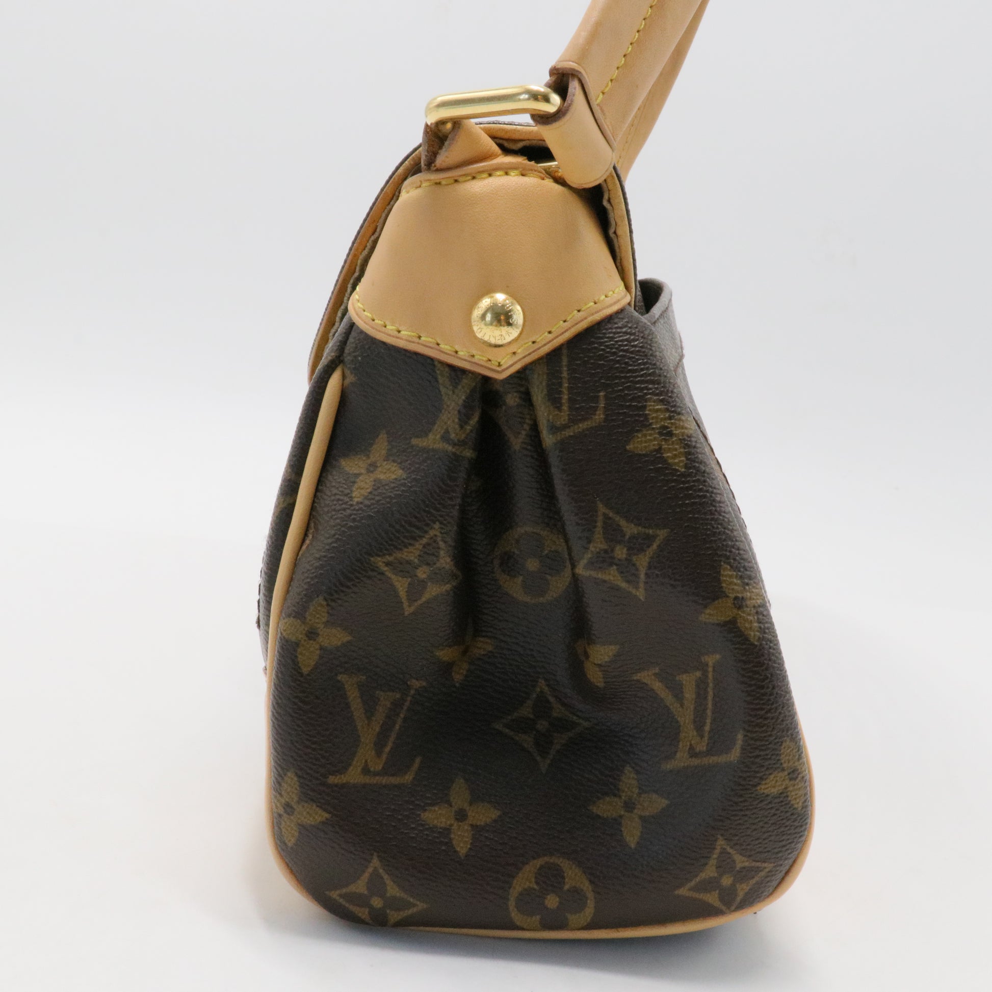 Beverly Handbag Monogram Canvas MM Twins