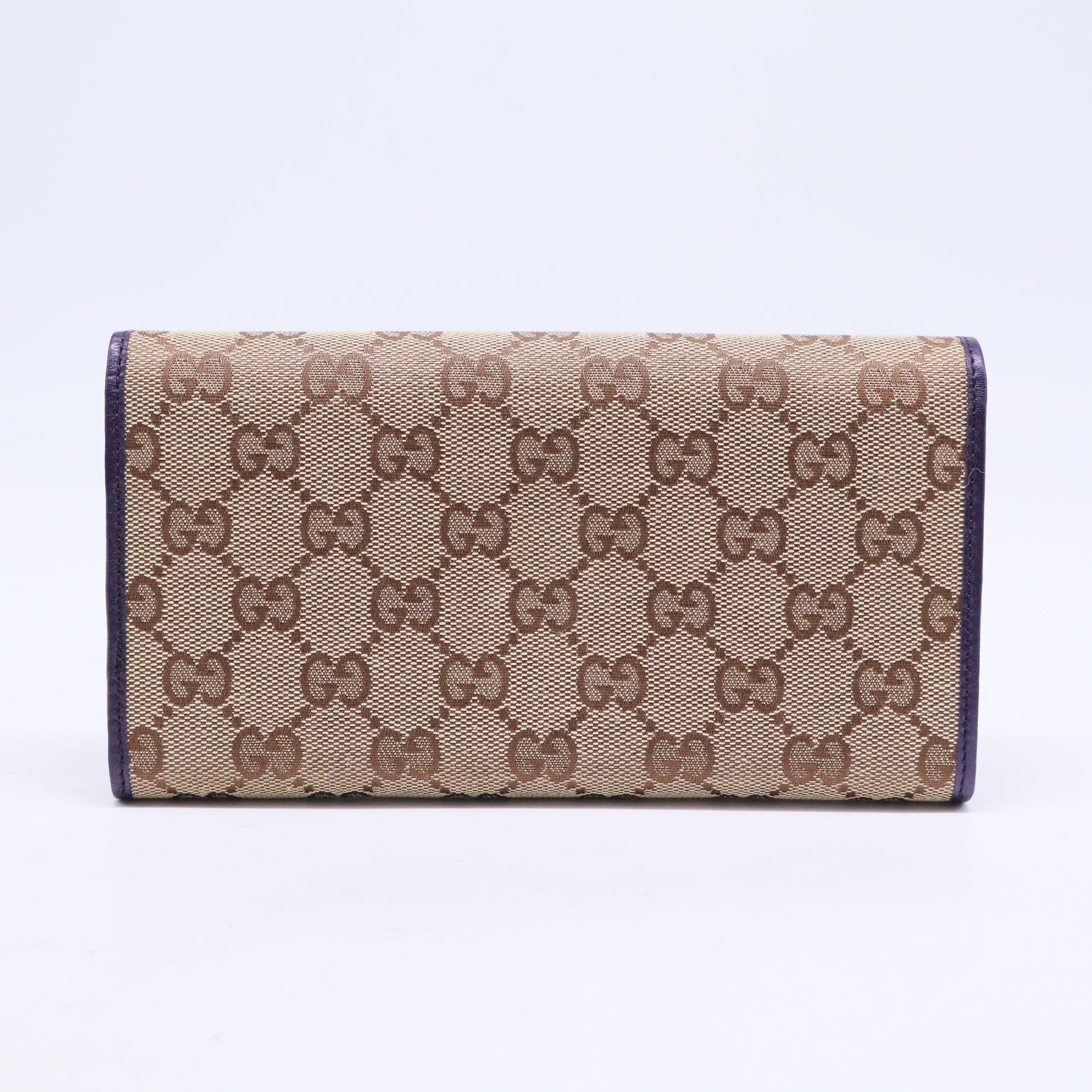 GG Canvas Continental Wallet