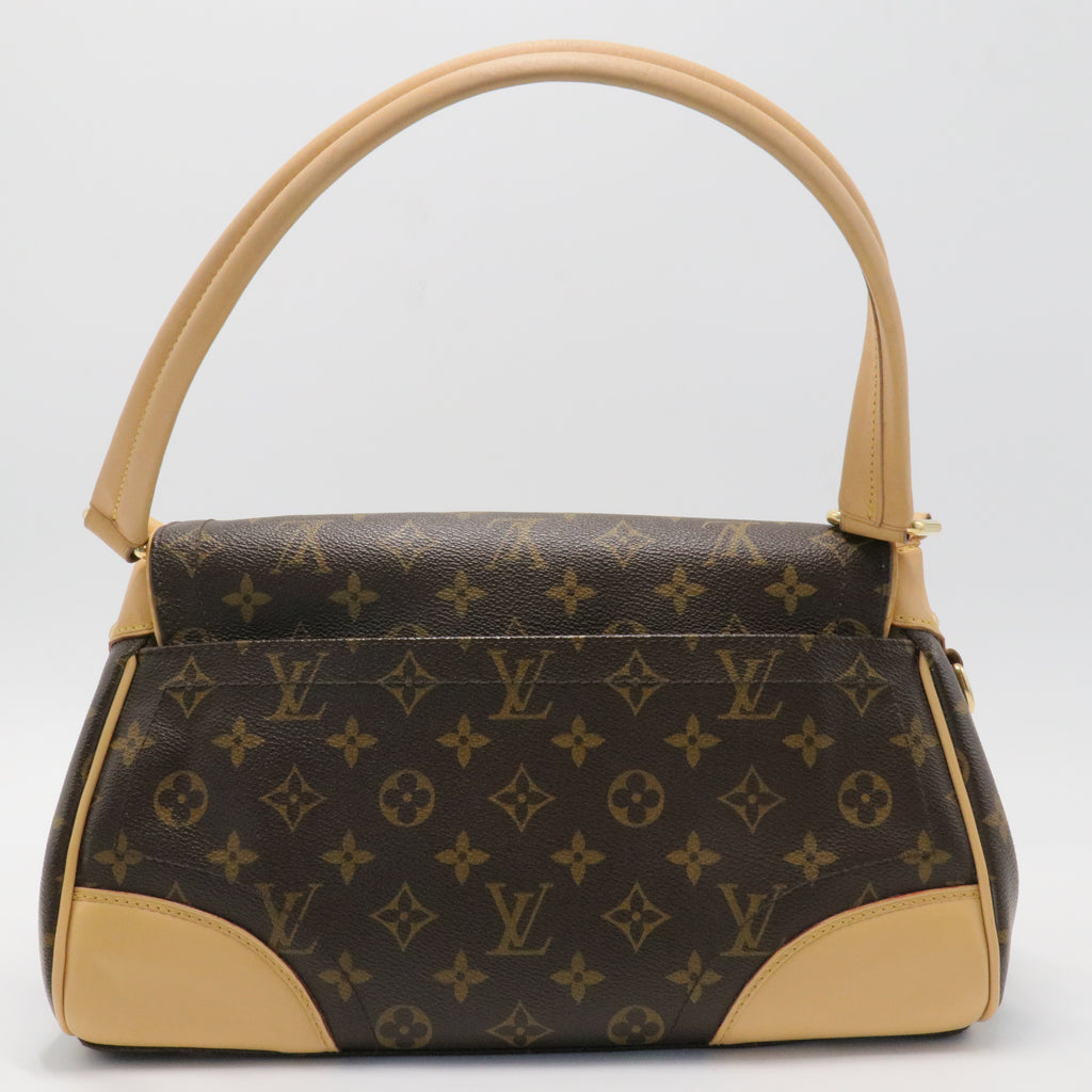 Beverly Handbag Monogram Canvas MM Twins