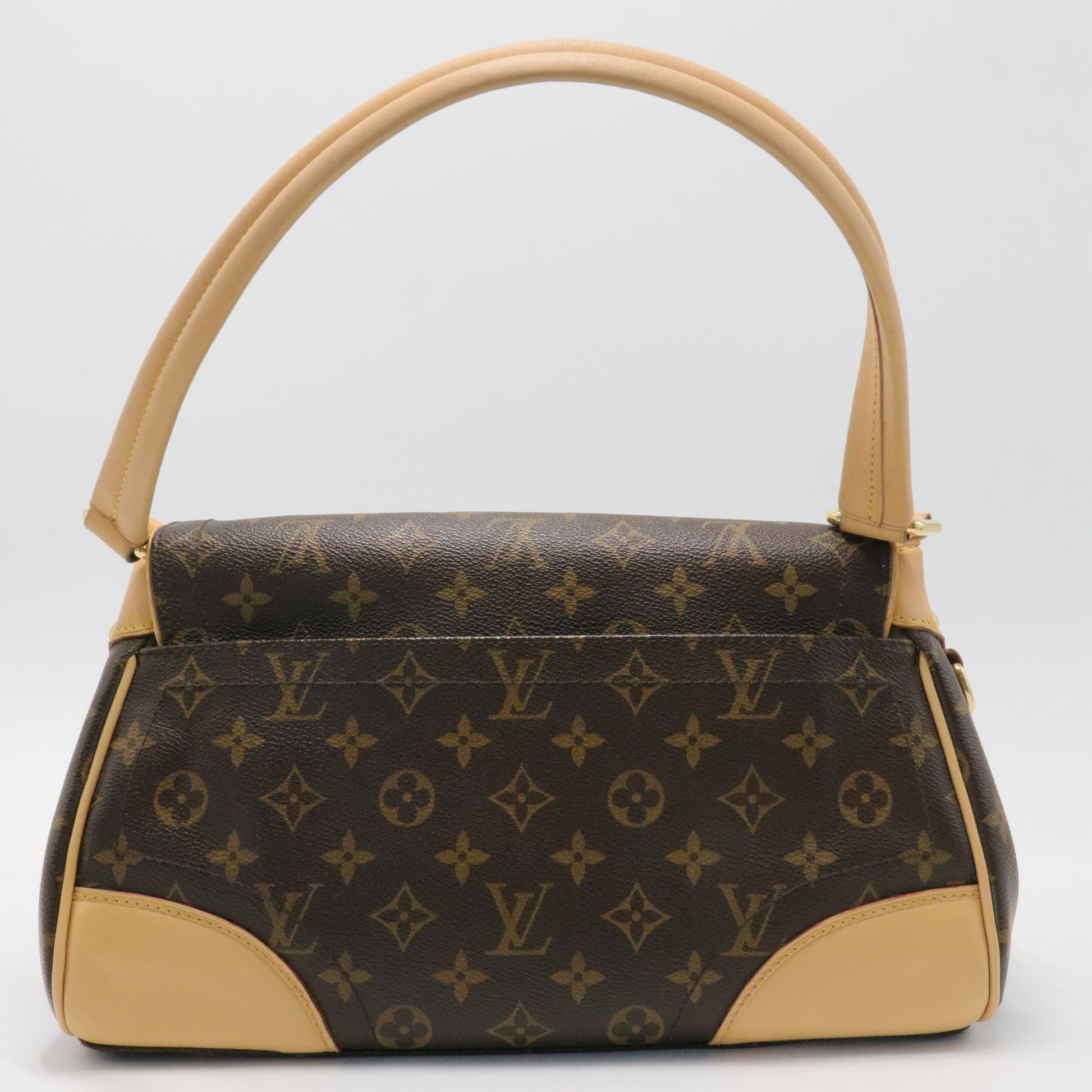 Beverly Handbag Monogram Canvas MM Twins