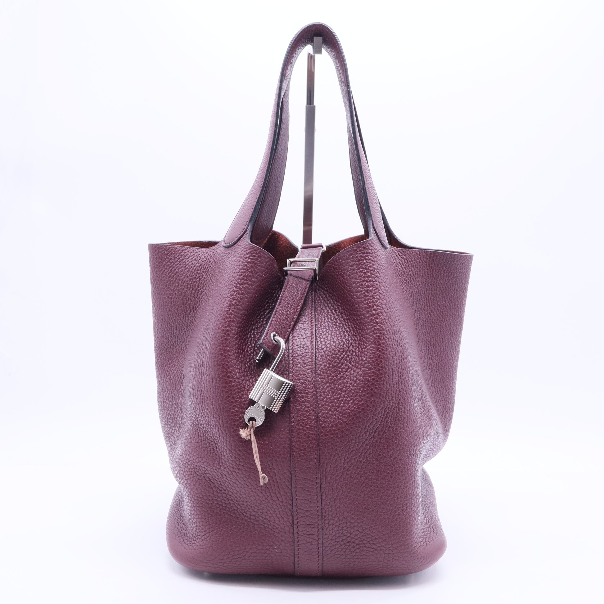 Taurillon Clemence Picotin Lock 26 GM Anemone B12365