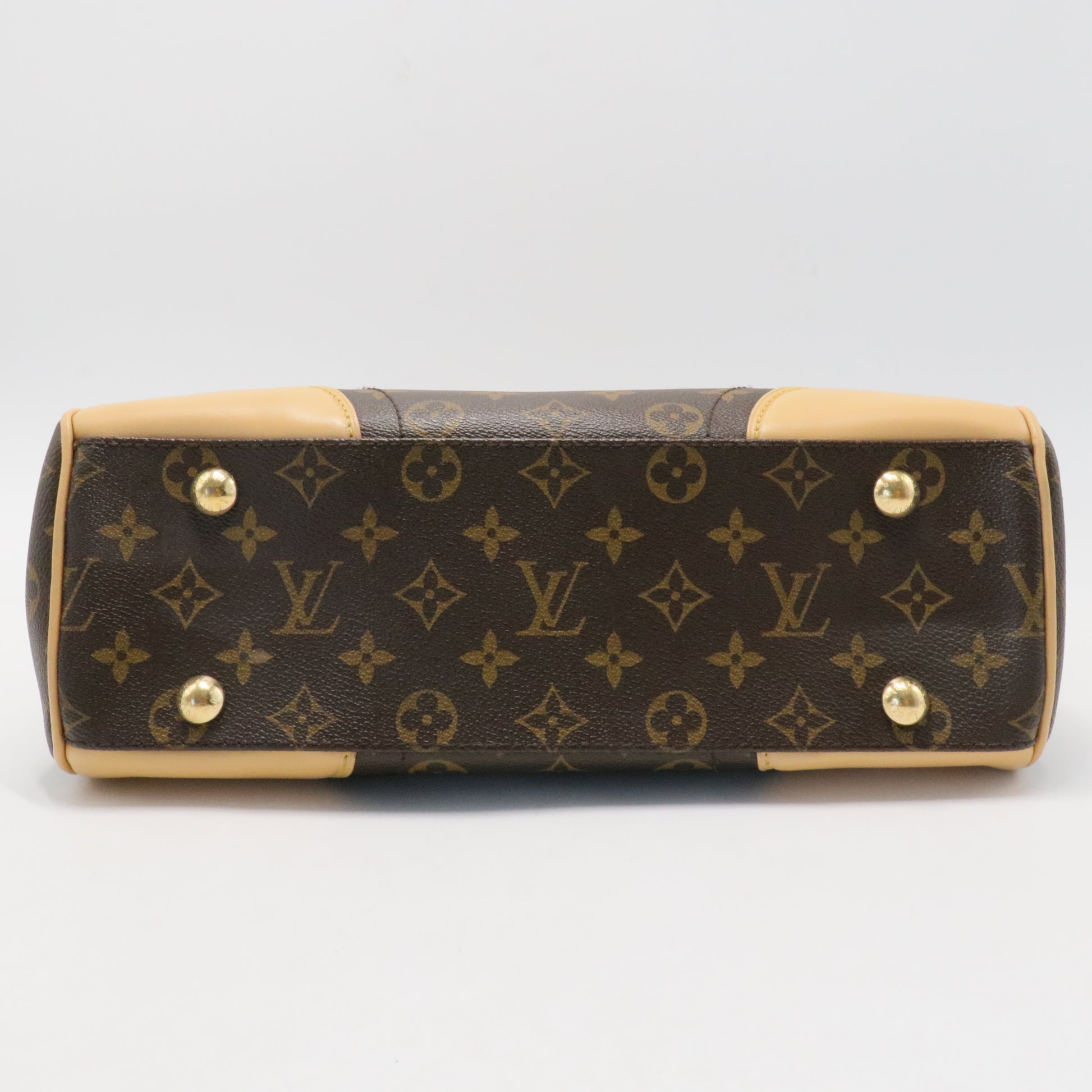 Beverly Handbag Monogram Canvas MM Twins