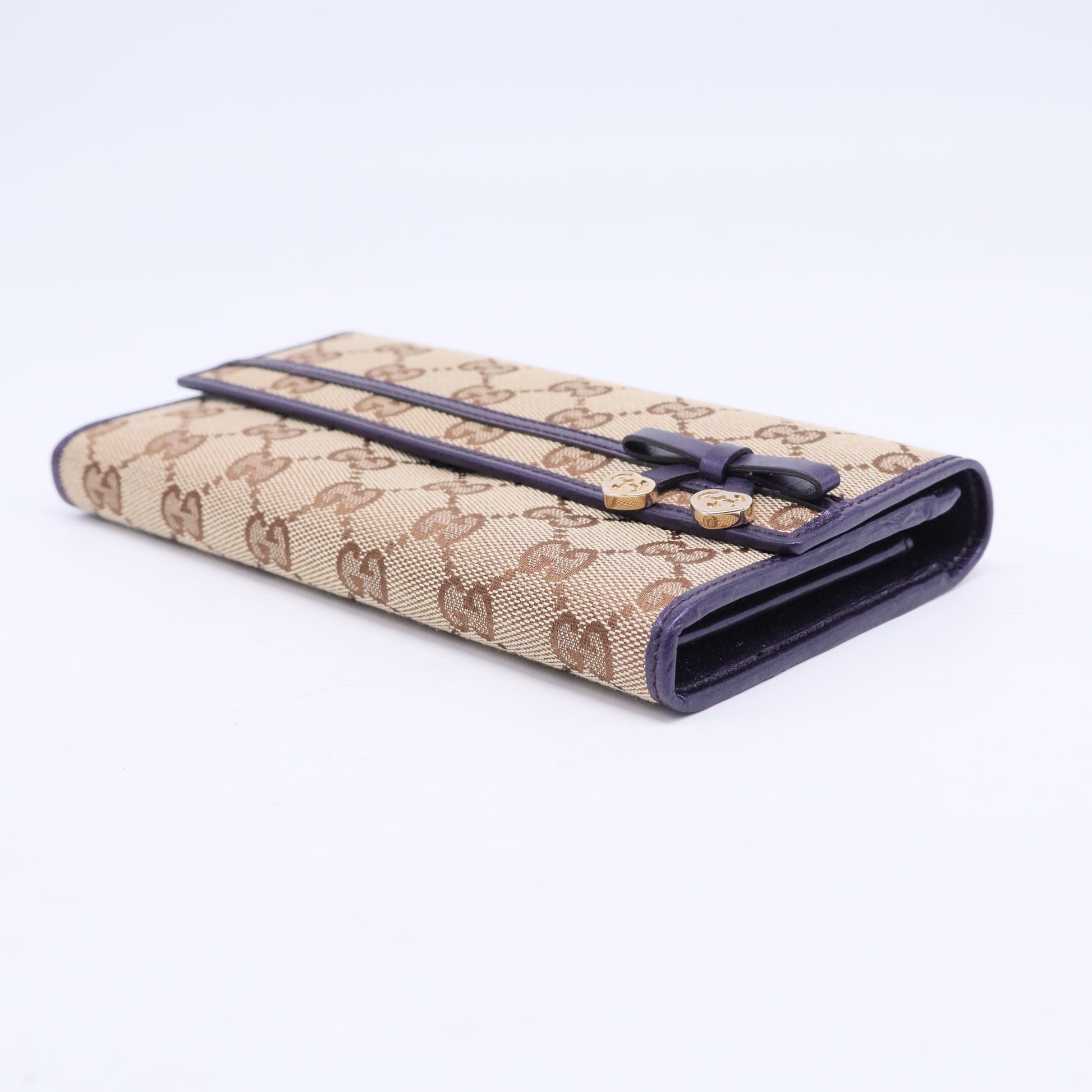 GG Canvas Continental Wallet