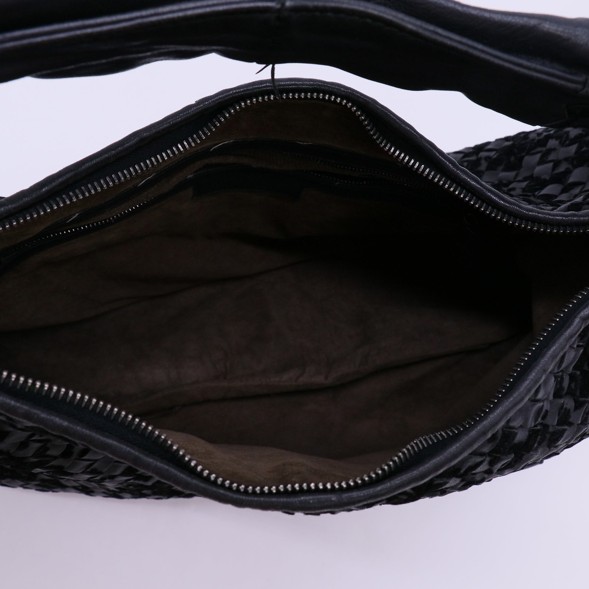 Bottega Veneta Tourmaline Veneta Woven Hobo Bag Twins LDJ4734