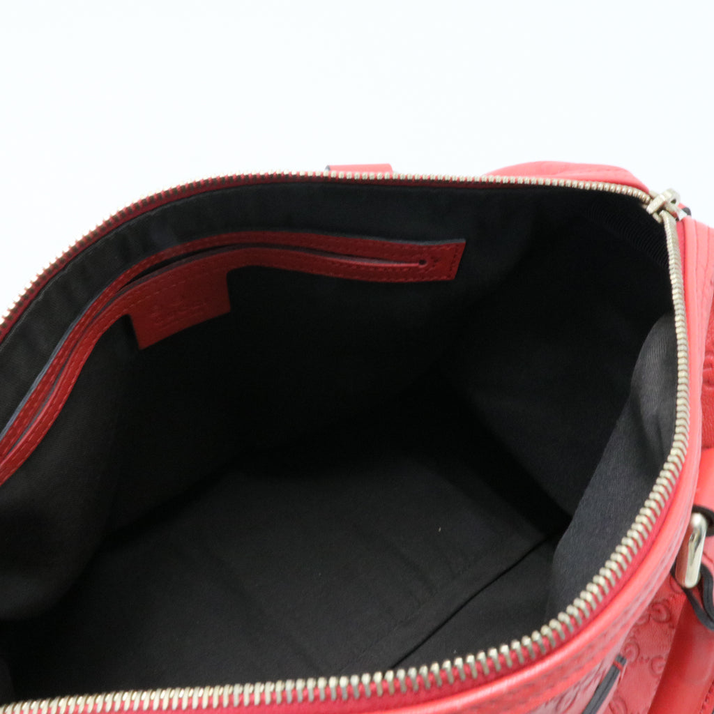 Joy Boston Bag Guccissima Leather Medium Twins