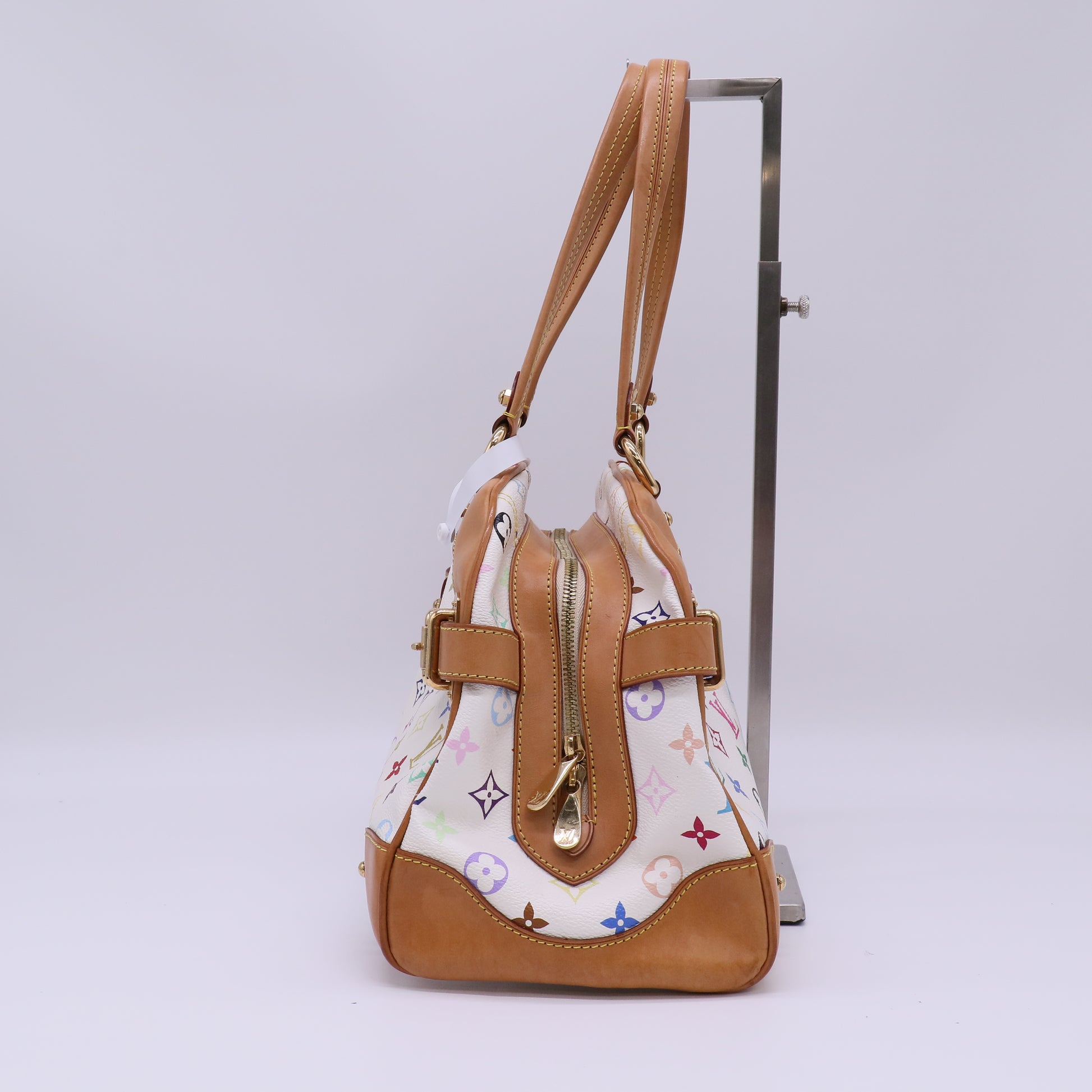 Louis Vuitton Black Monogram Multicolore Claudia Bag Twins B22924