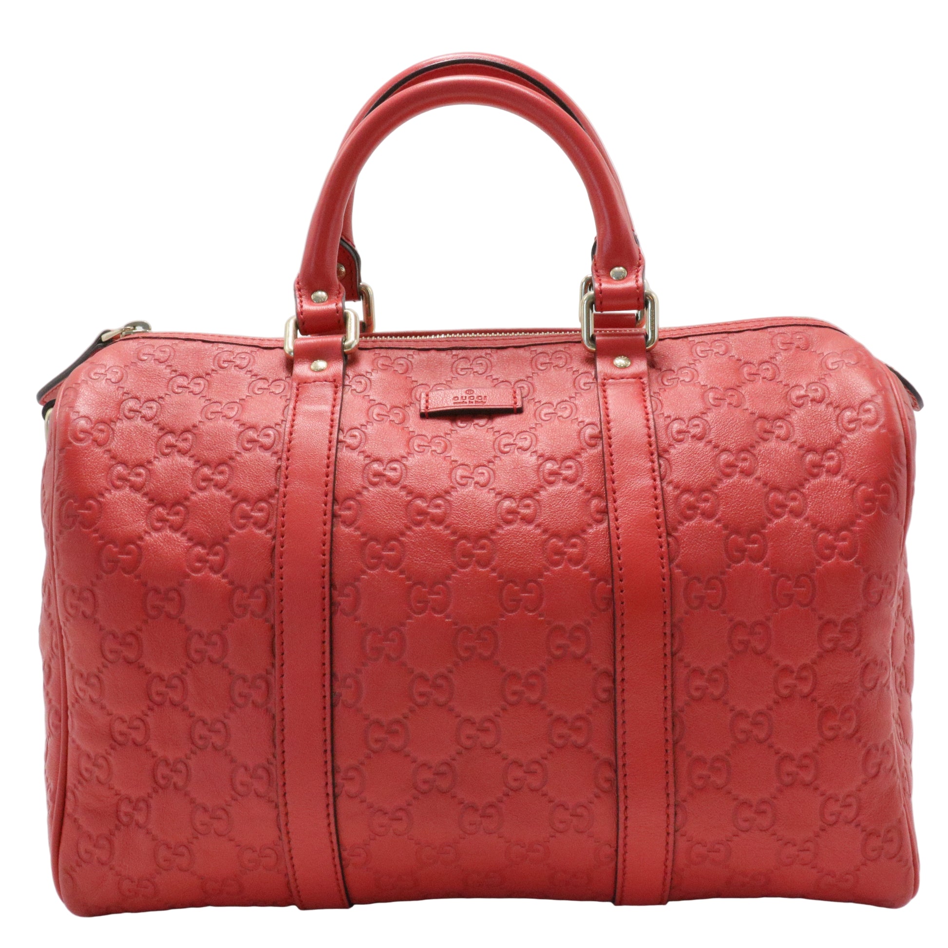 Joy Boston Bag Guccissima Leather Medium Twins