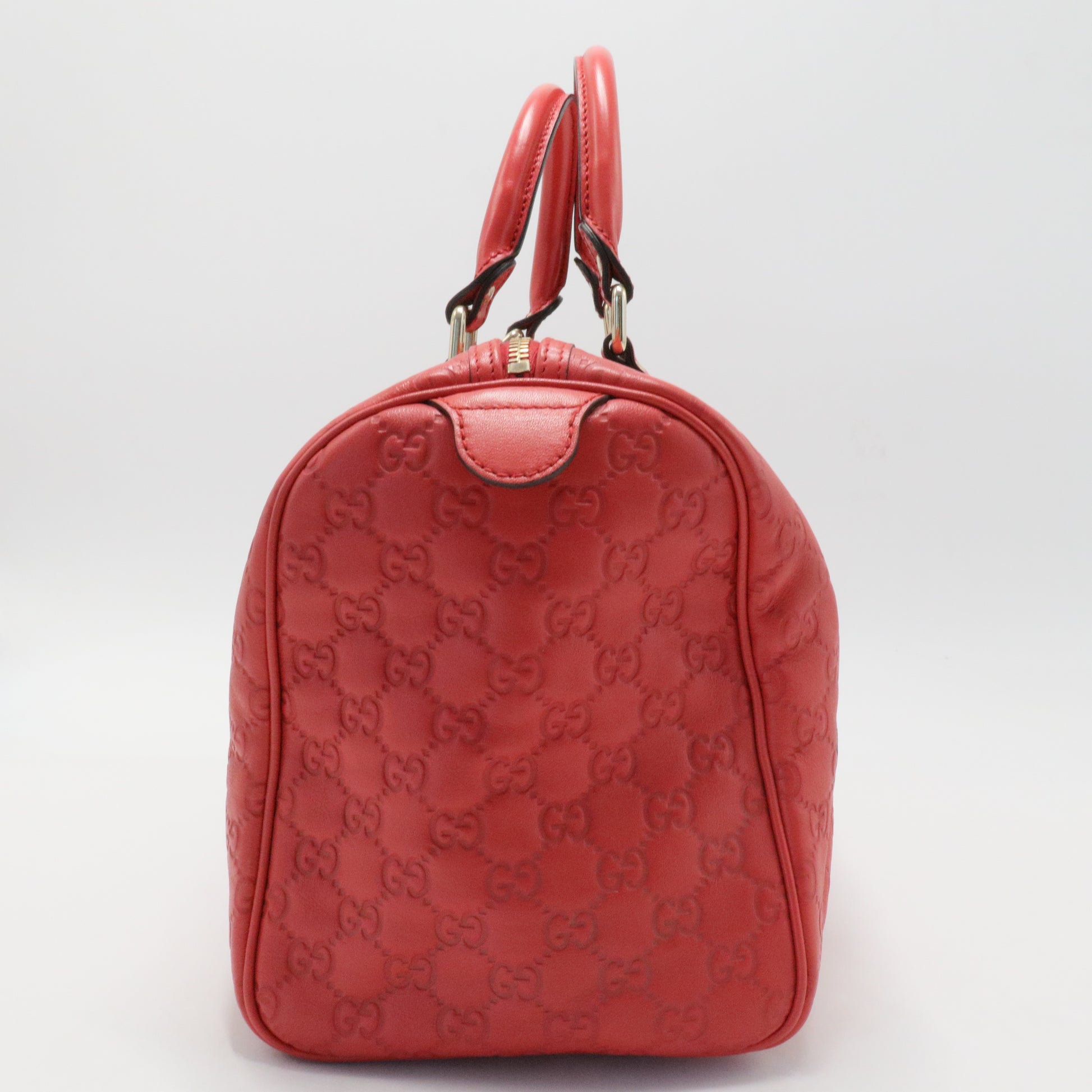 Joy Boston Bag Guccissima Leather Medium Twins