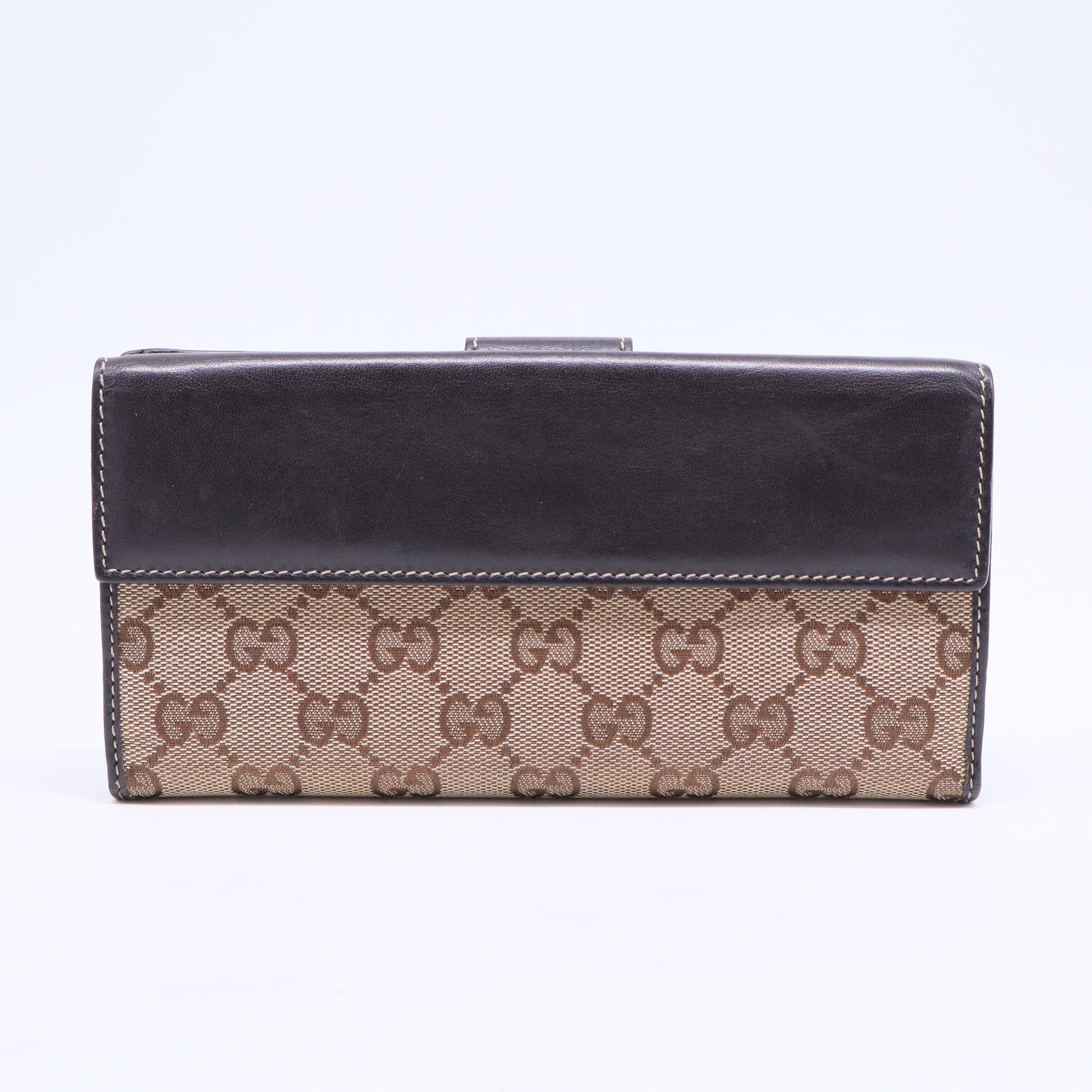 Lovely Heart GG Canvas Long Wallet