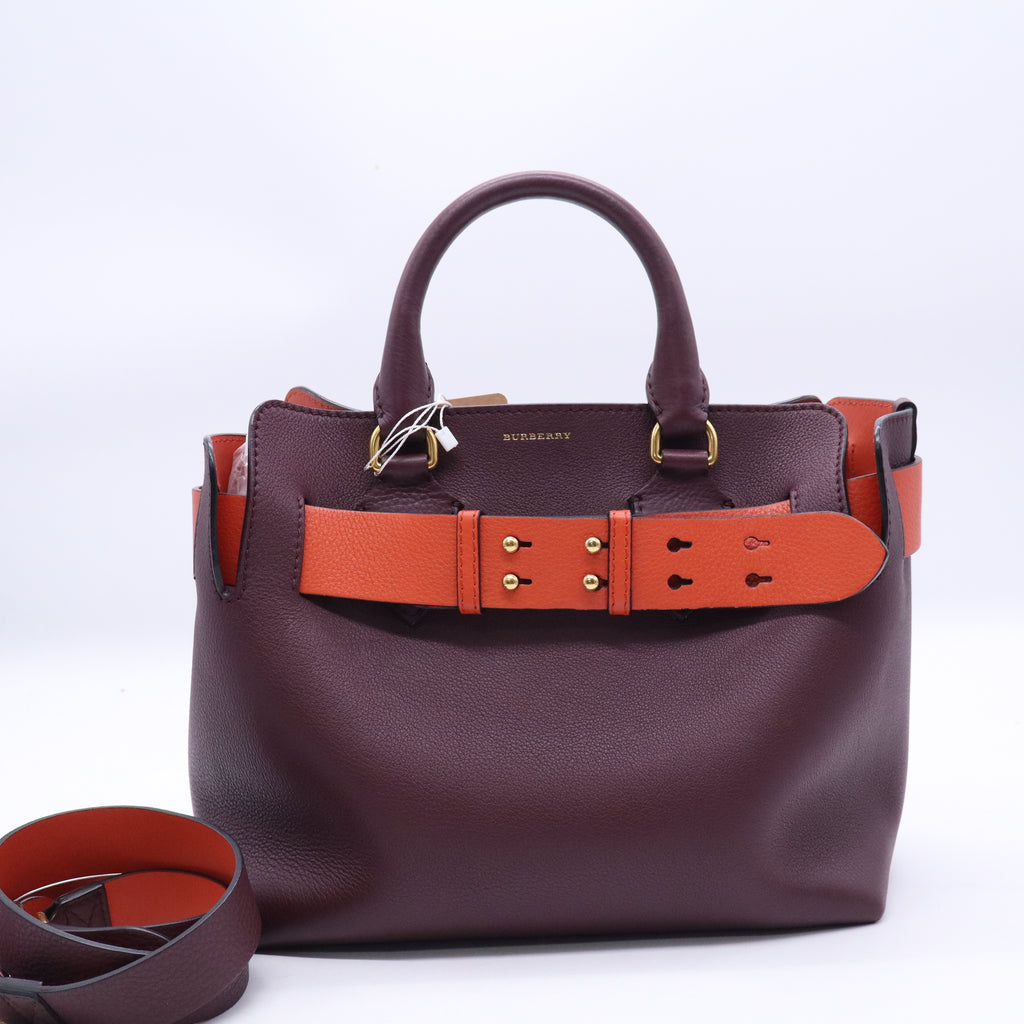 Marais Calfskin Medium Belt Bag Deep Claret Twins LDJ3865