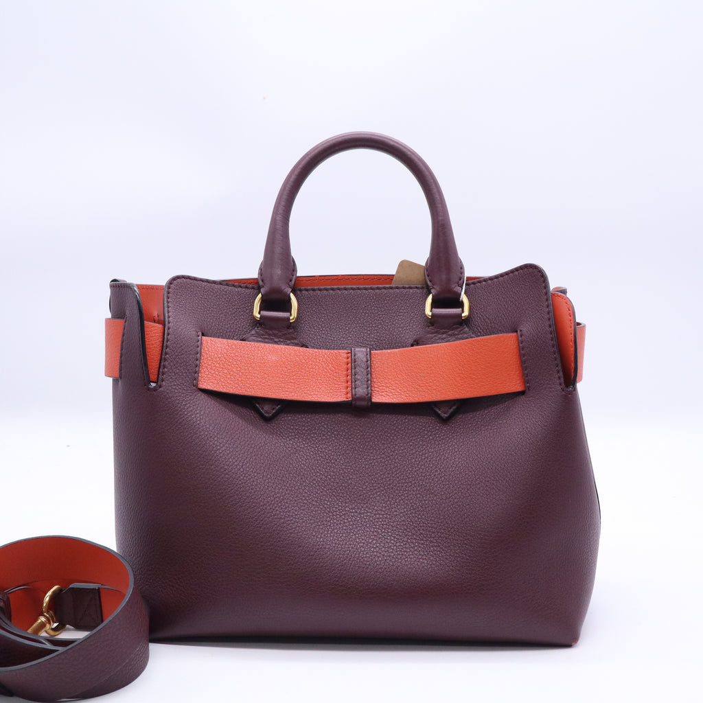 Marais Calfskin Medium Belt Bag Deep Claret Twins LDJ3865