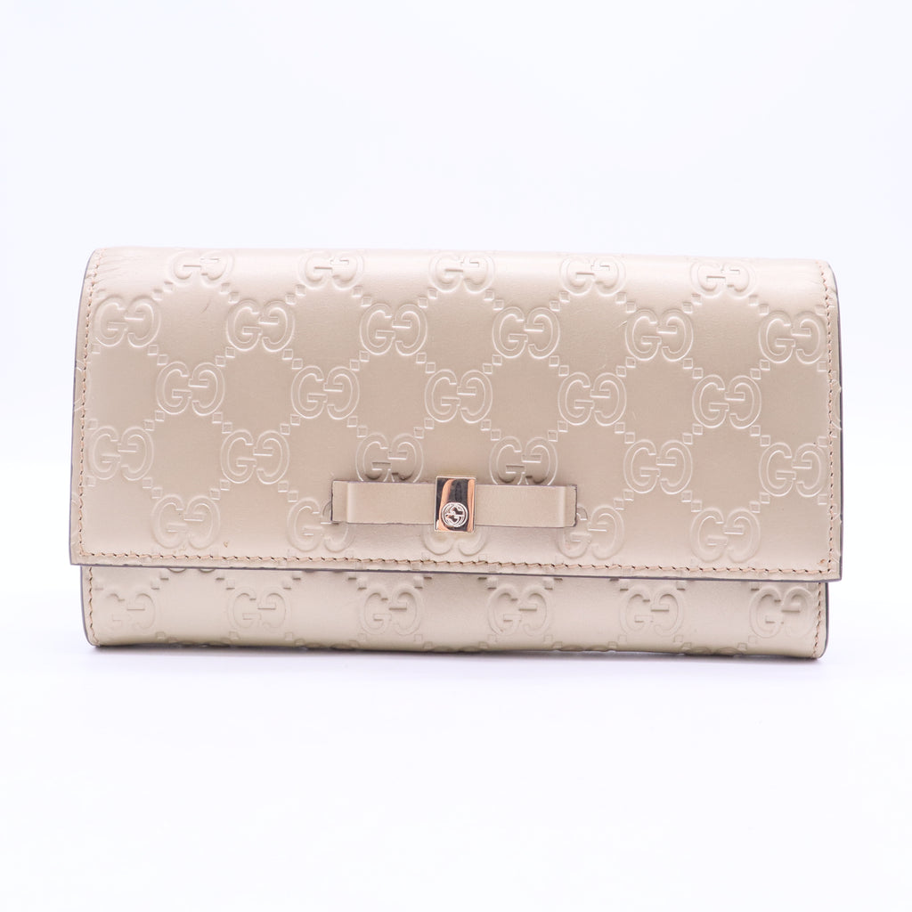 Bow Signature Continental Wallet W11294