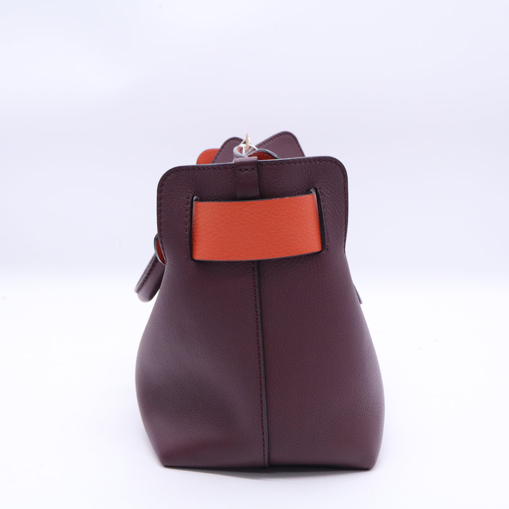 Marais Calfskin Medium Belt Bag Deep Claret Twins LDJ3865