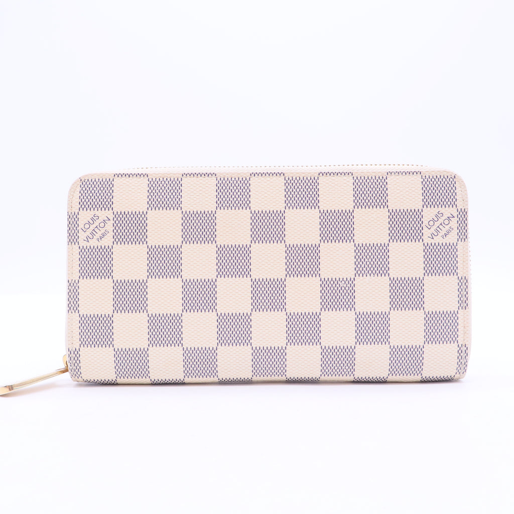Damier Azur Canvas Zippy Organizer Wallet W11283
