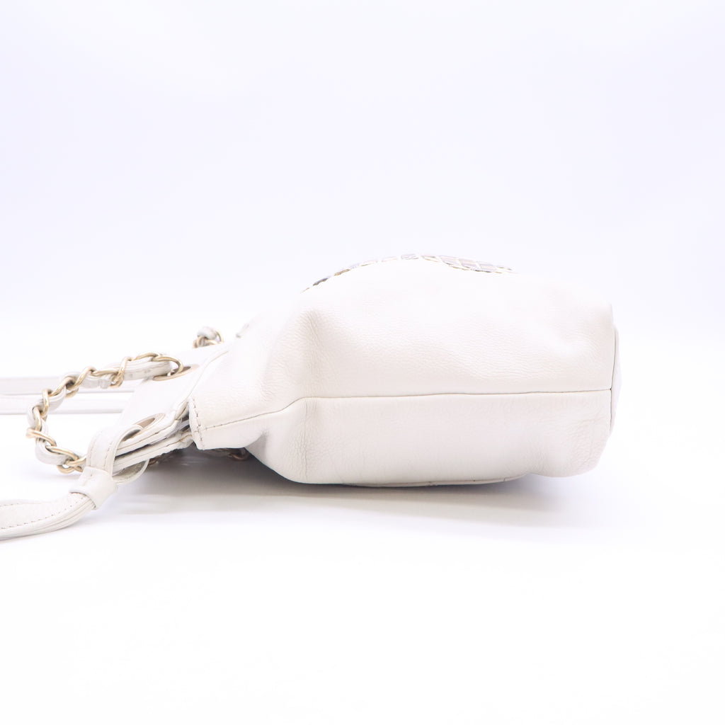 Mosaic CC Tote Studded Leather B24311
