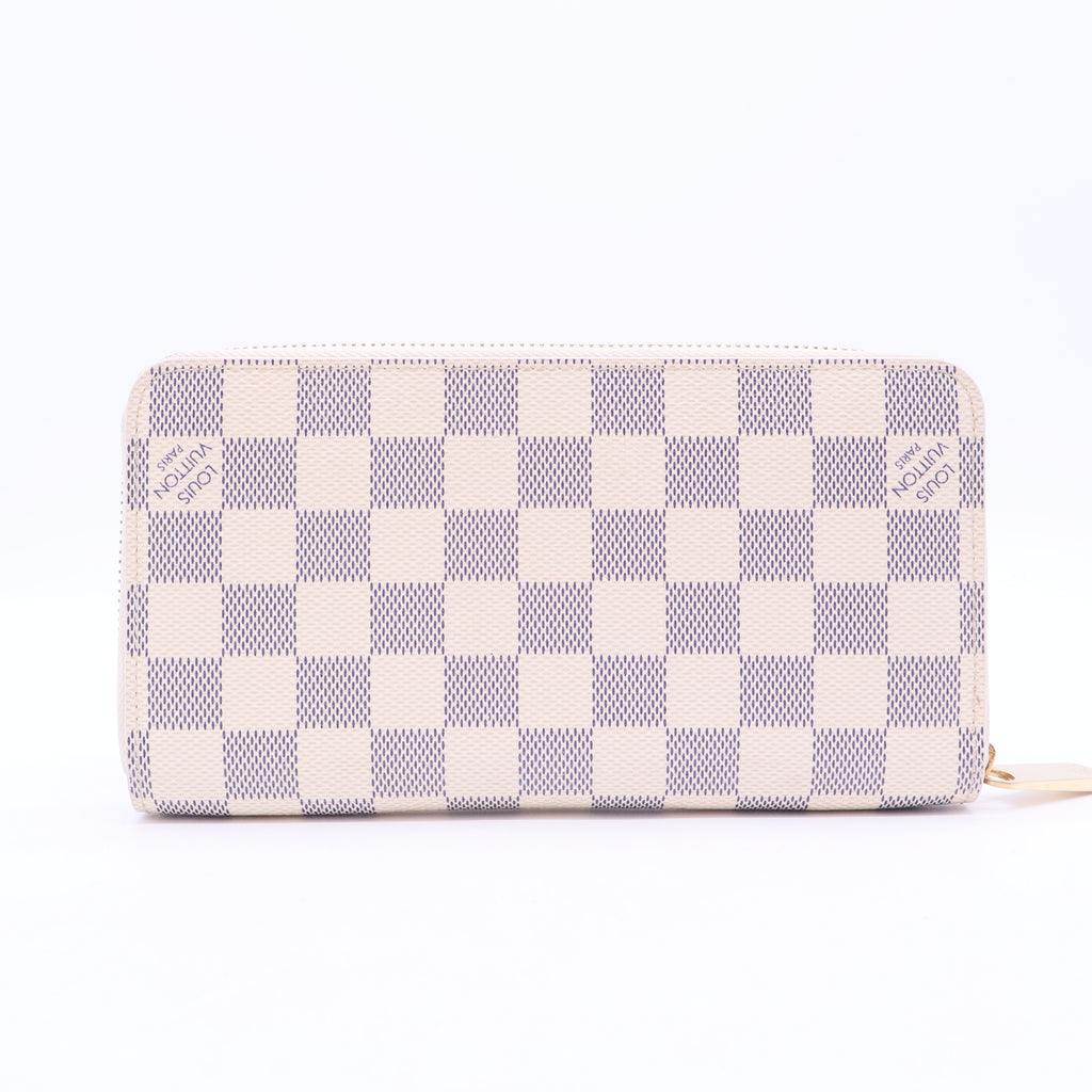 Damier Azur Canvas Zippy Organizer Wallet W11283