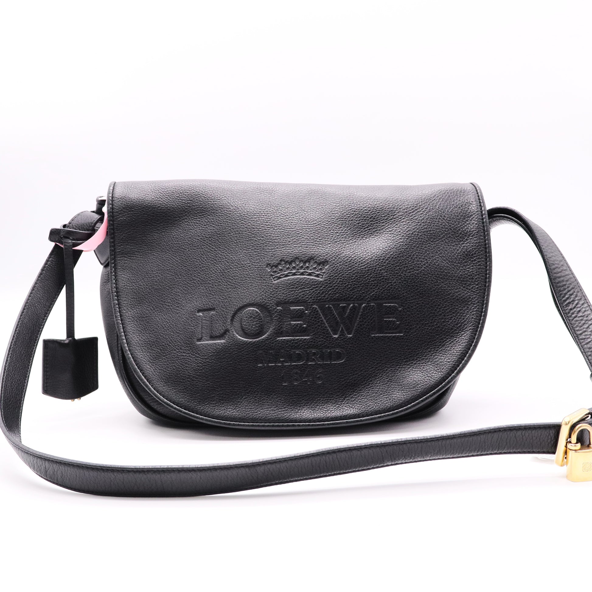 Heritage Messenger Leather Medium Twins