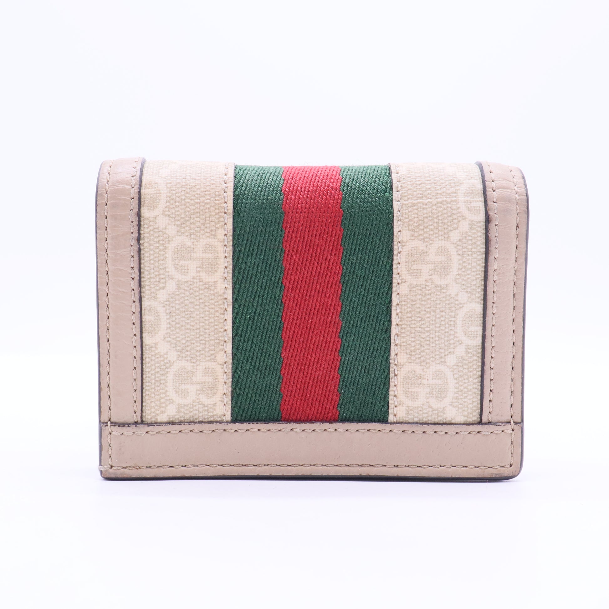 White GG Supreme Canvas Canvas Ophidia Wallet W11329