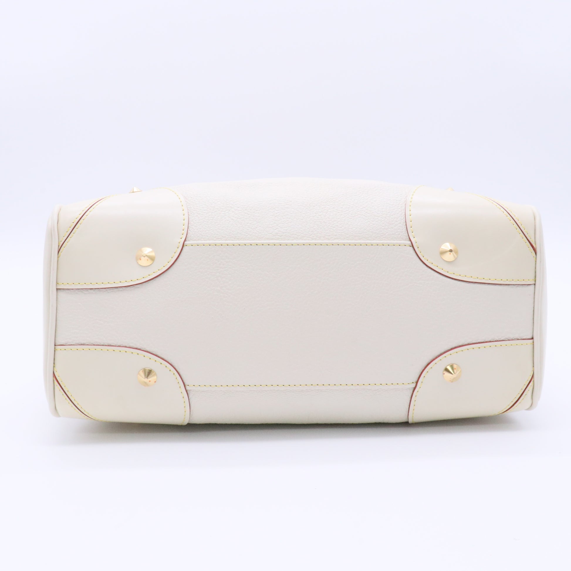 White Suhali Leather Le Majestueux Tote Bag twins