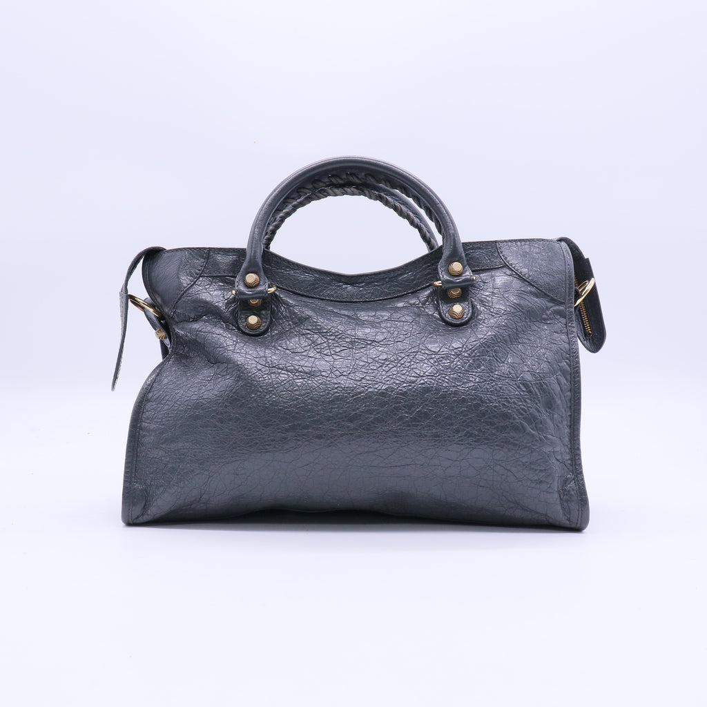 Balenciaga Agneau Giant 12 Rose Gold Hardware City Jacynthe twins LDJ3914